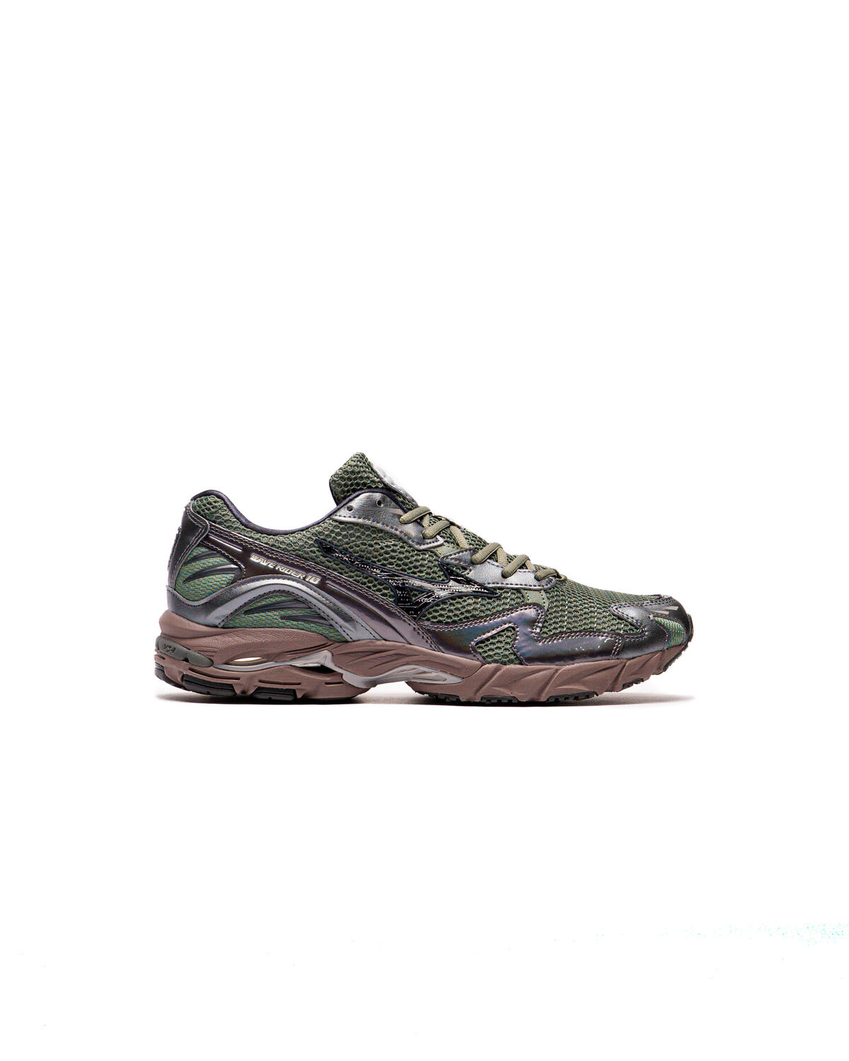Mizuno Wave Rider 10 Agave Green / Black Sand - Image 20