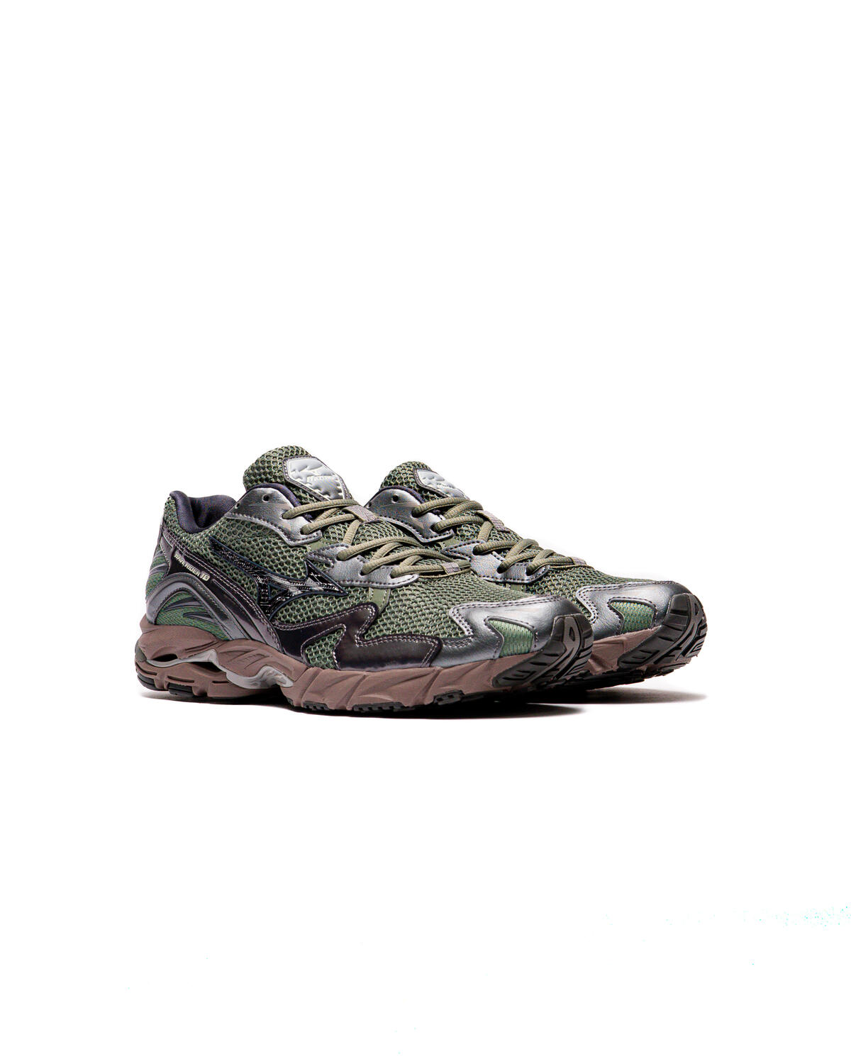 Mizuno Wave Rider 10 Agave Green / Black Sand - Image 21