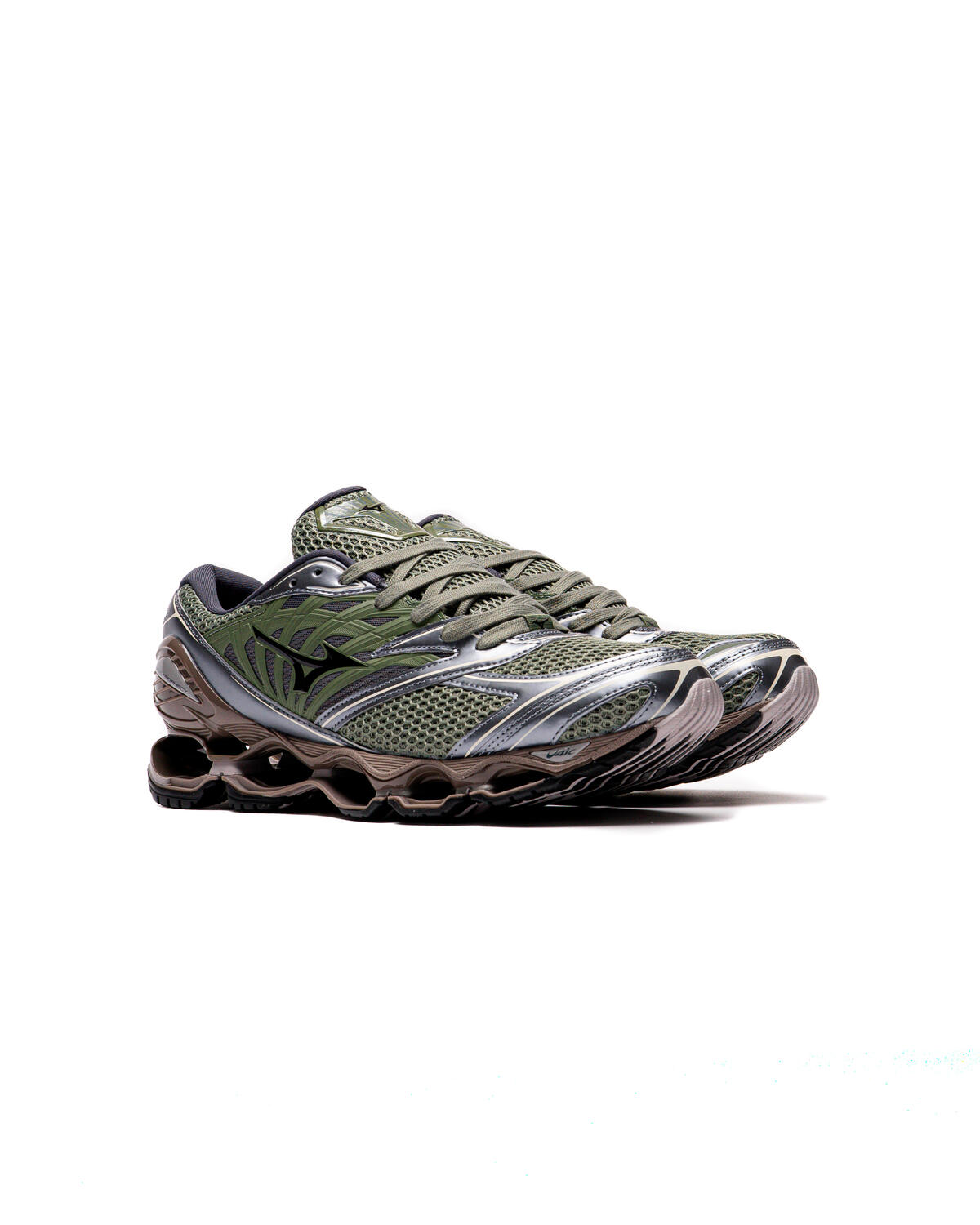 Mizuno Wave Prophecy Verde Mizuno Feminino Mizuno Prophecy Preto