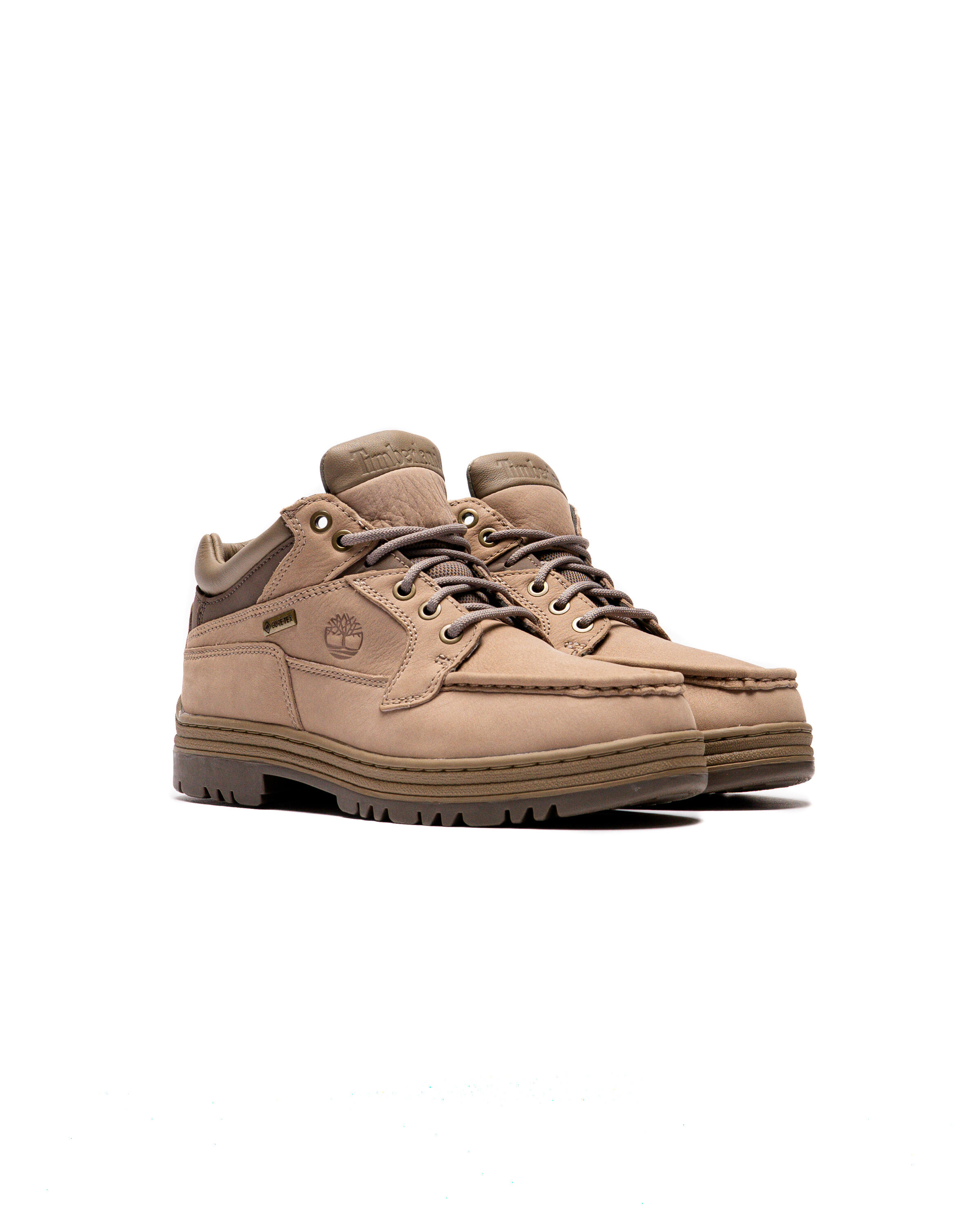Timberland Heritage Mid Lace GTX Boot Wheat Nubuck Gore-Tex MenSz 9 Moc Toe Tan Timberland Heritage MID LACE UP GORE-TEX BOOT | TB0A2JU5EN51  main image 3