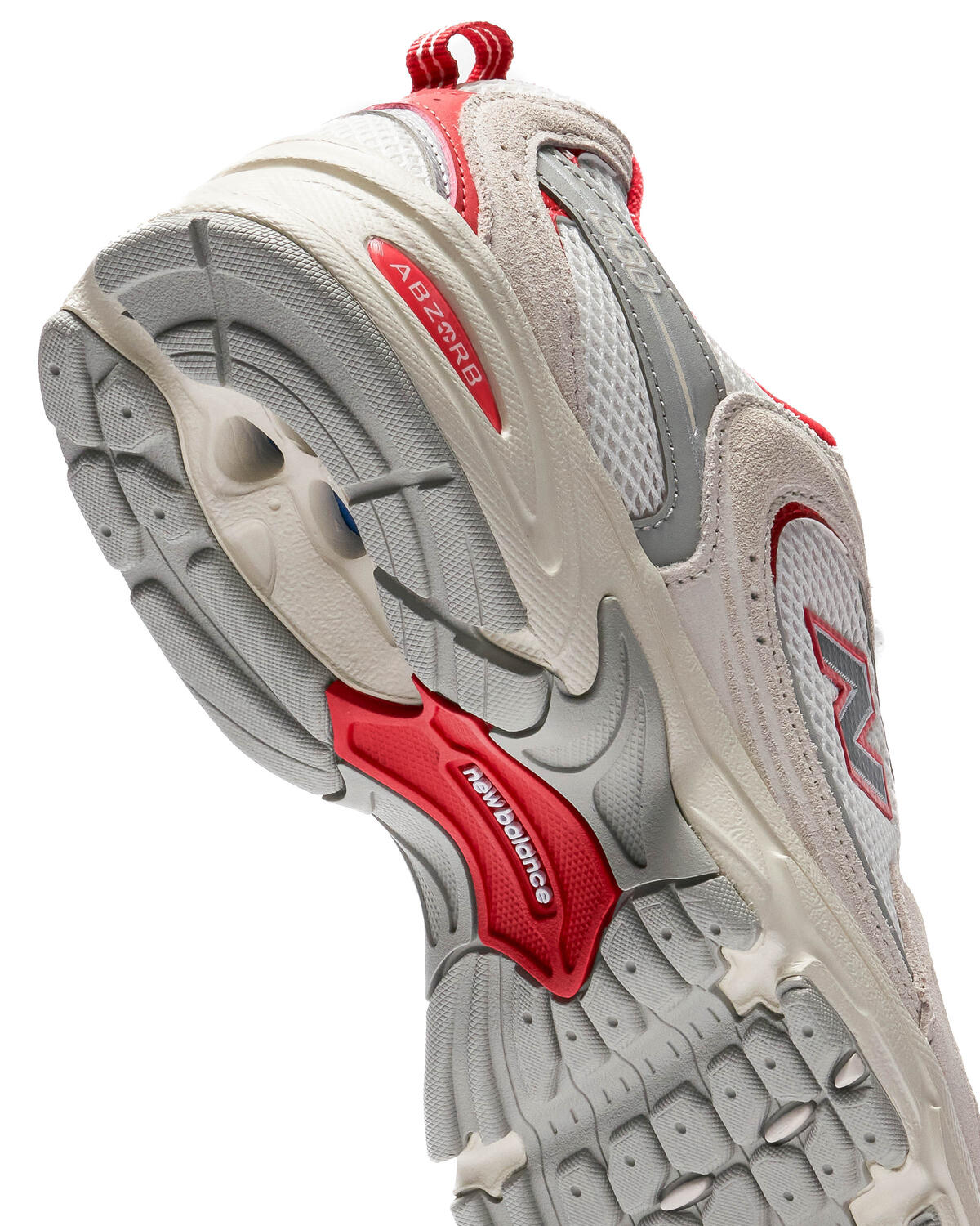 New Balance 530 Reflection / Moonbeam - True Red - Image 7
