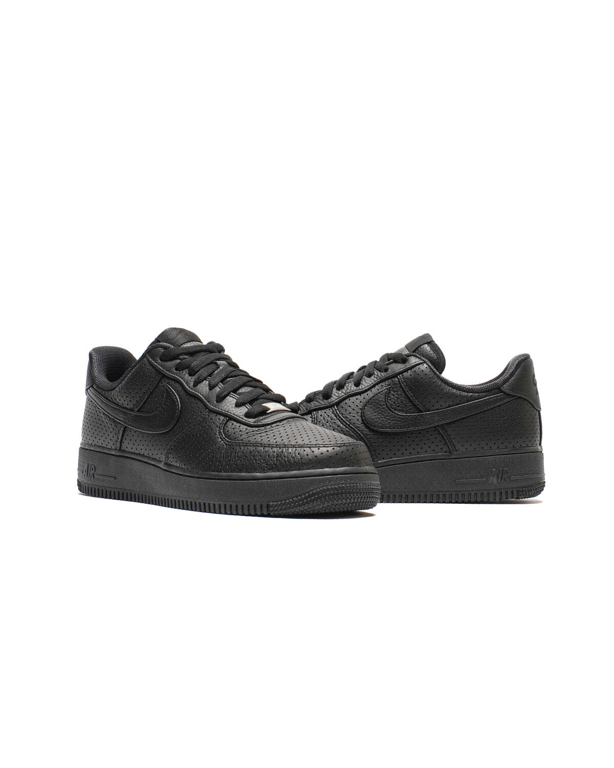 nike air force 1 black black white