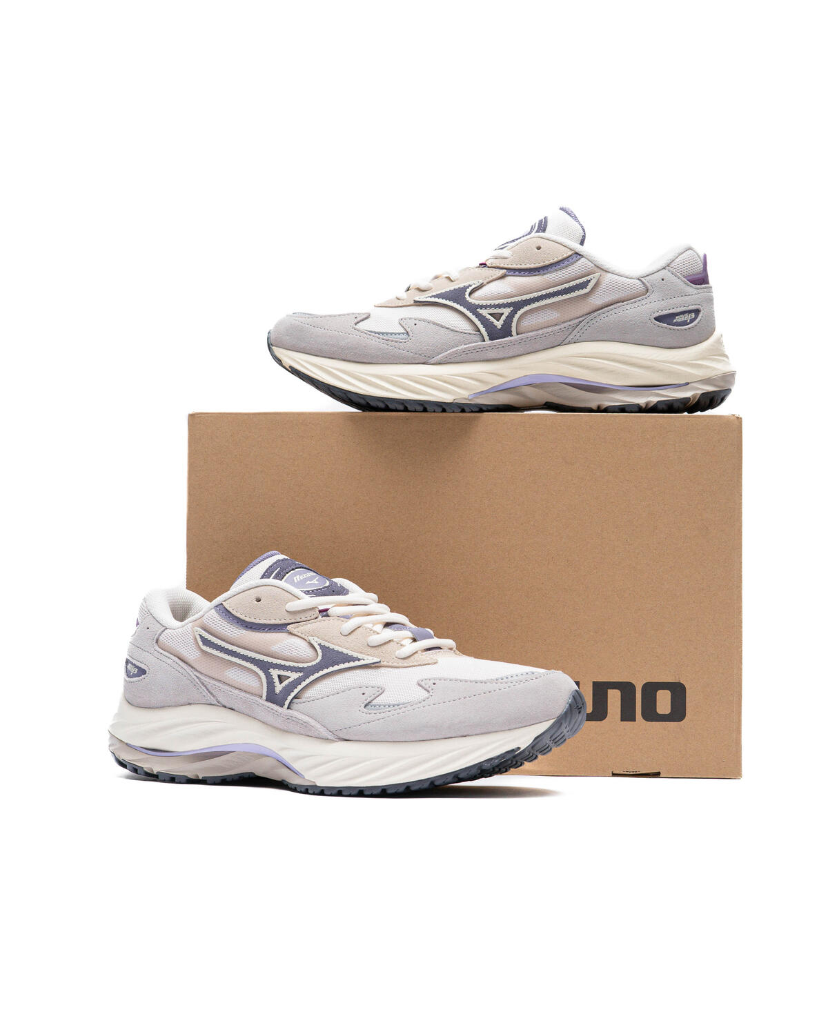 Mizuno Wave Rider Beta White Sand / Grey Stone - Image 6