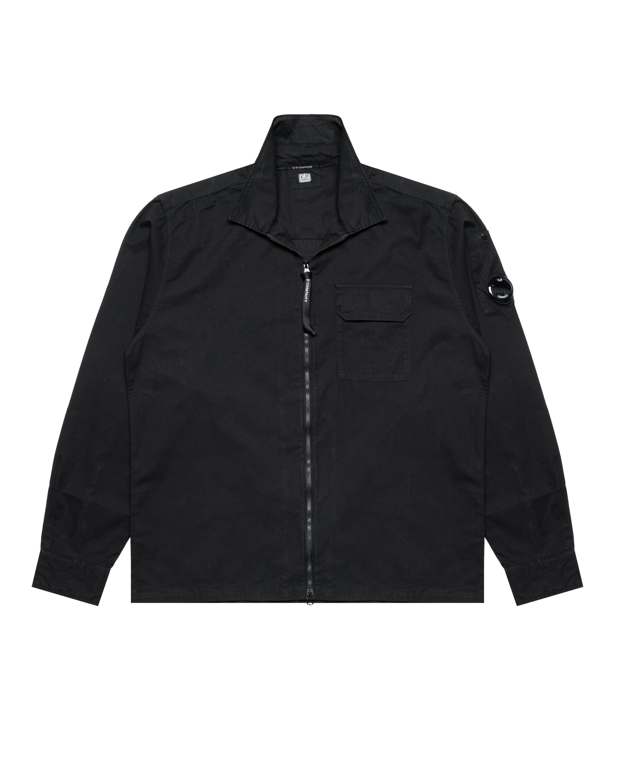 C.P. Company ORGANIC GABARDINE FULL ZIP OVERSHIRT