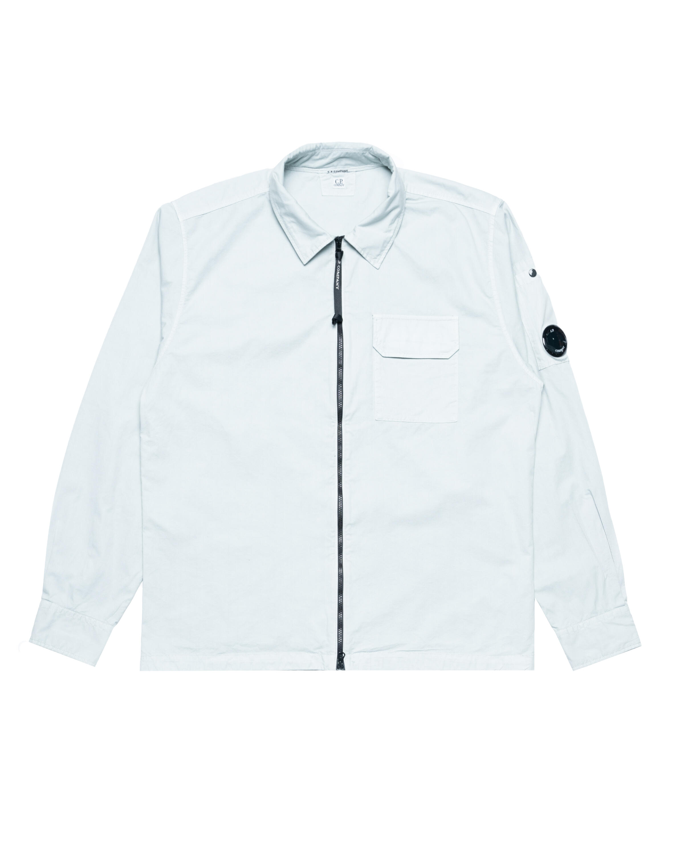 C.P. Company ORGANIC GABARDINE FULL ZIP OVERSHIRT