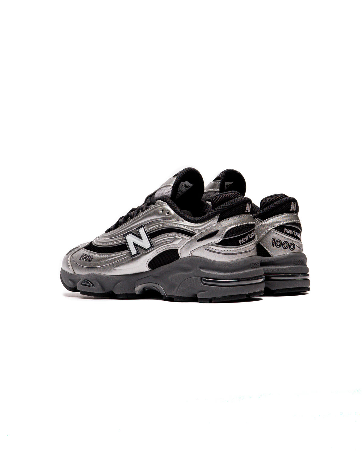 New Balance M1000 Silver Metallic / Black (Women's) - Image 60