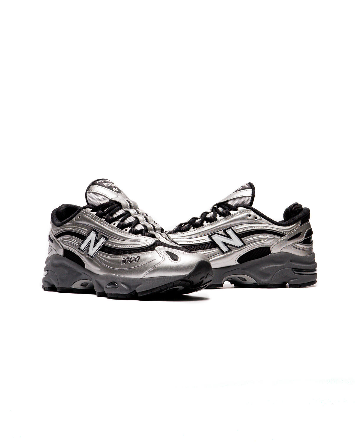 New Balance M1000 Silver Metallic / Black (Women's) - Image 61