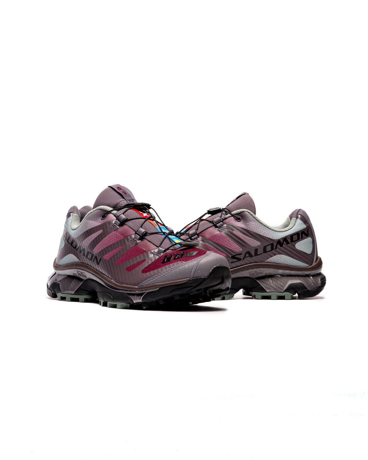 Salomon XT-4 OG Shoes - Excalibur / Green Milieu / Tawny Port - Image 21
