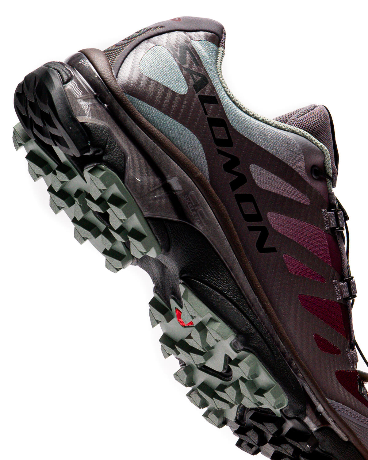 Salomon XT-4 OG Shoes - Excalibur / Green Milieu / Tawny Port - Image 23