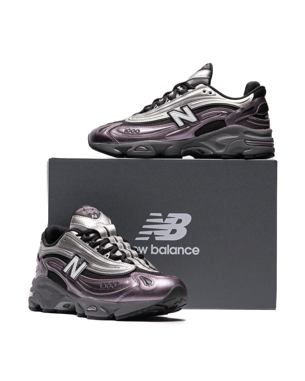 New Balance 1000 Dark Ice Wine - Image 38