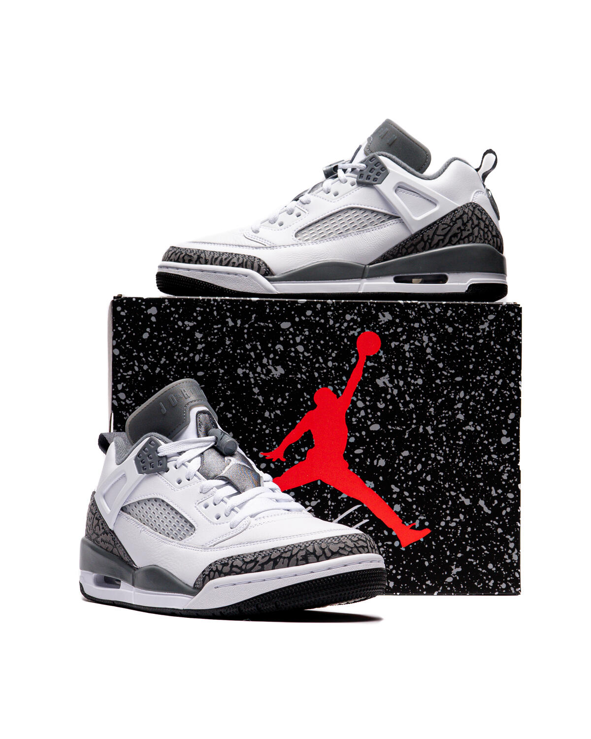 Jordan Spizike Low 'White/Cool Grey/Anthracite/Wolf Grey' - Image 21