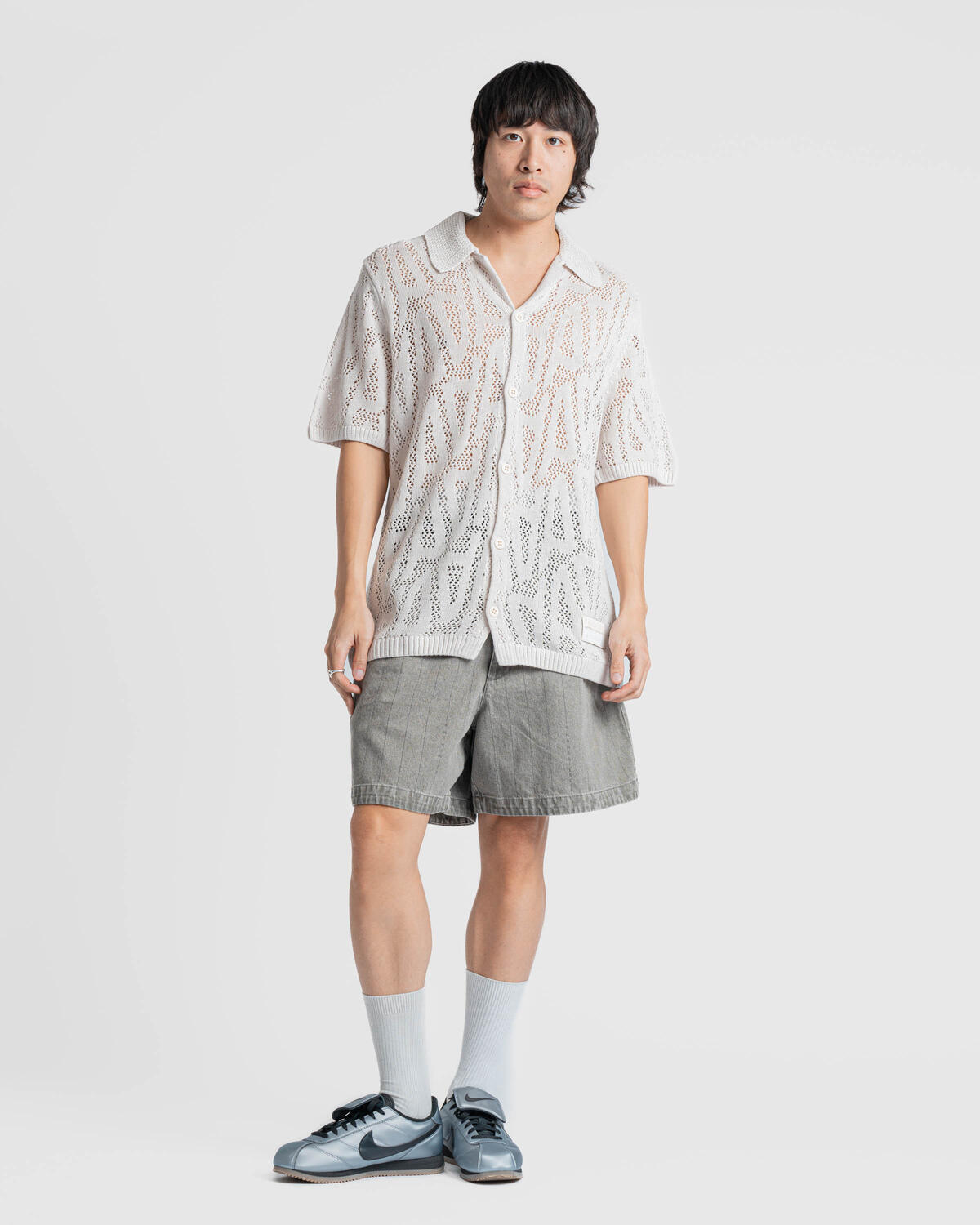 Jordan A Ma Maniére Button Up Shirt Phantom - Image 19