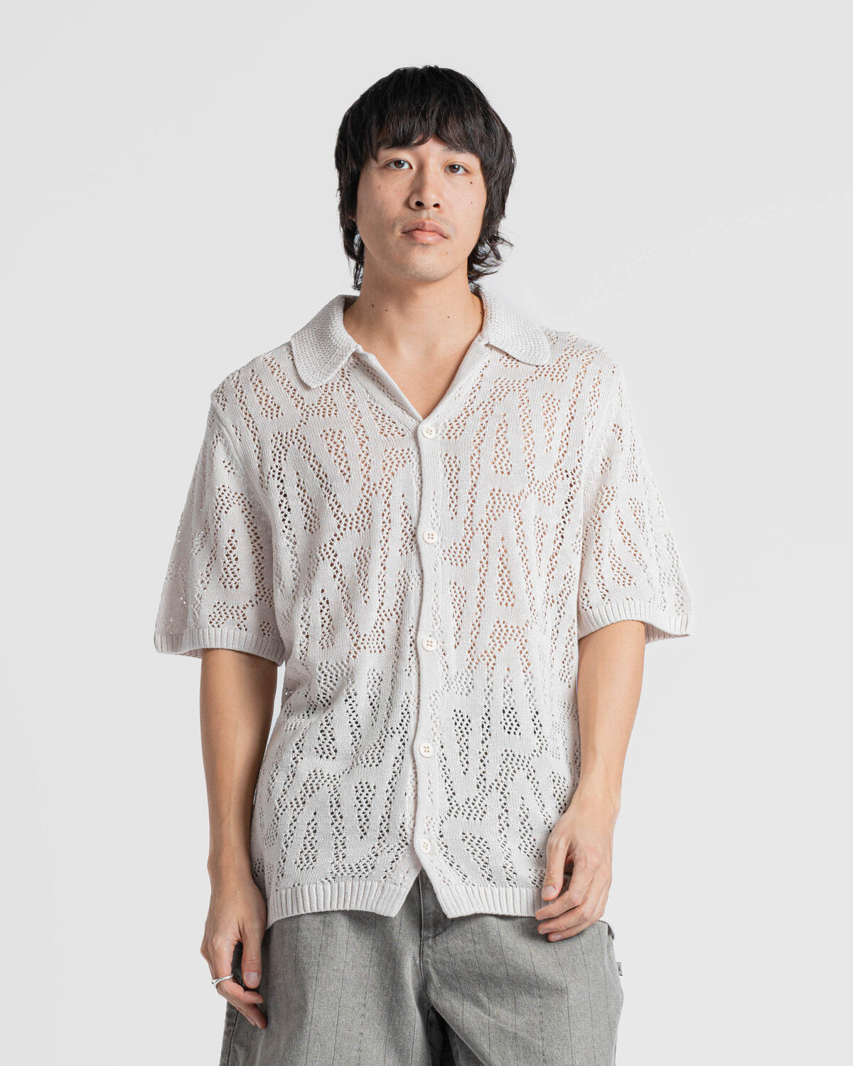 Jordan A Ma Maniére Button Up Shirt Phantom - Image 20