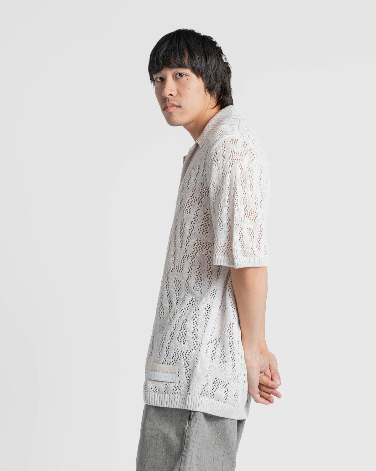 Jordan A Ma Maniére Button Up Shirt Phantom - Image 21