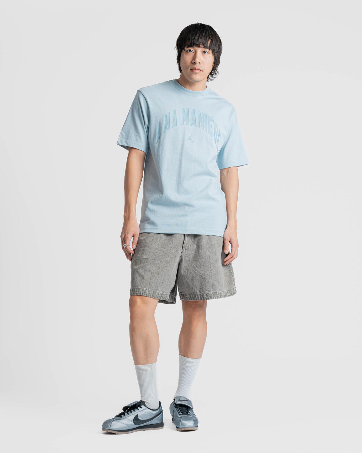 Jordan x A Ma Maniere S/S Tee - Light Armory Blue - Image 13