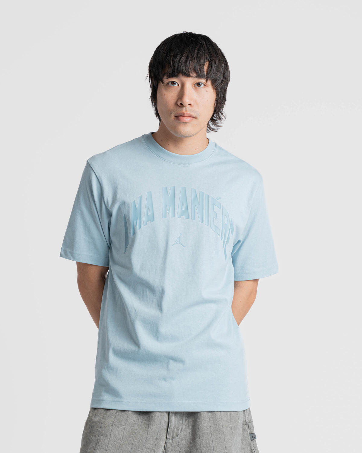 Jordan x A Ma Maniere S/S Tee - Light Armory Blue - Image 14
