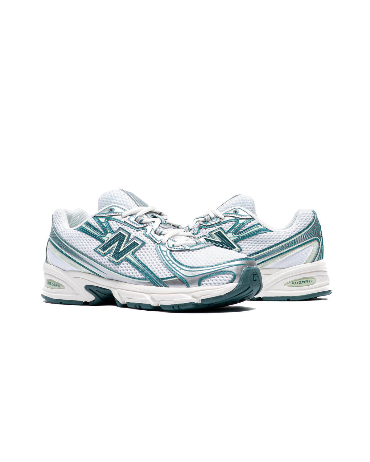 New Balance U740 White/Marsh Green/White Teal - Image 24