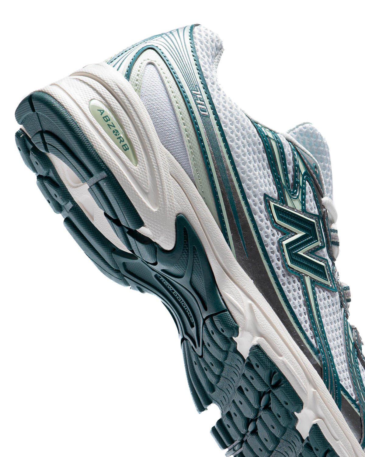 New Balance U740 White/Marsh Green/White Teal - Image 26
