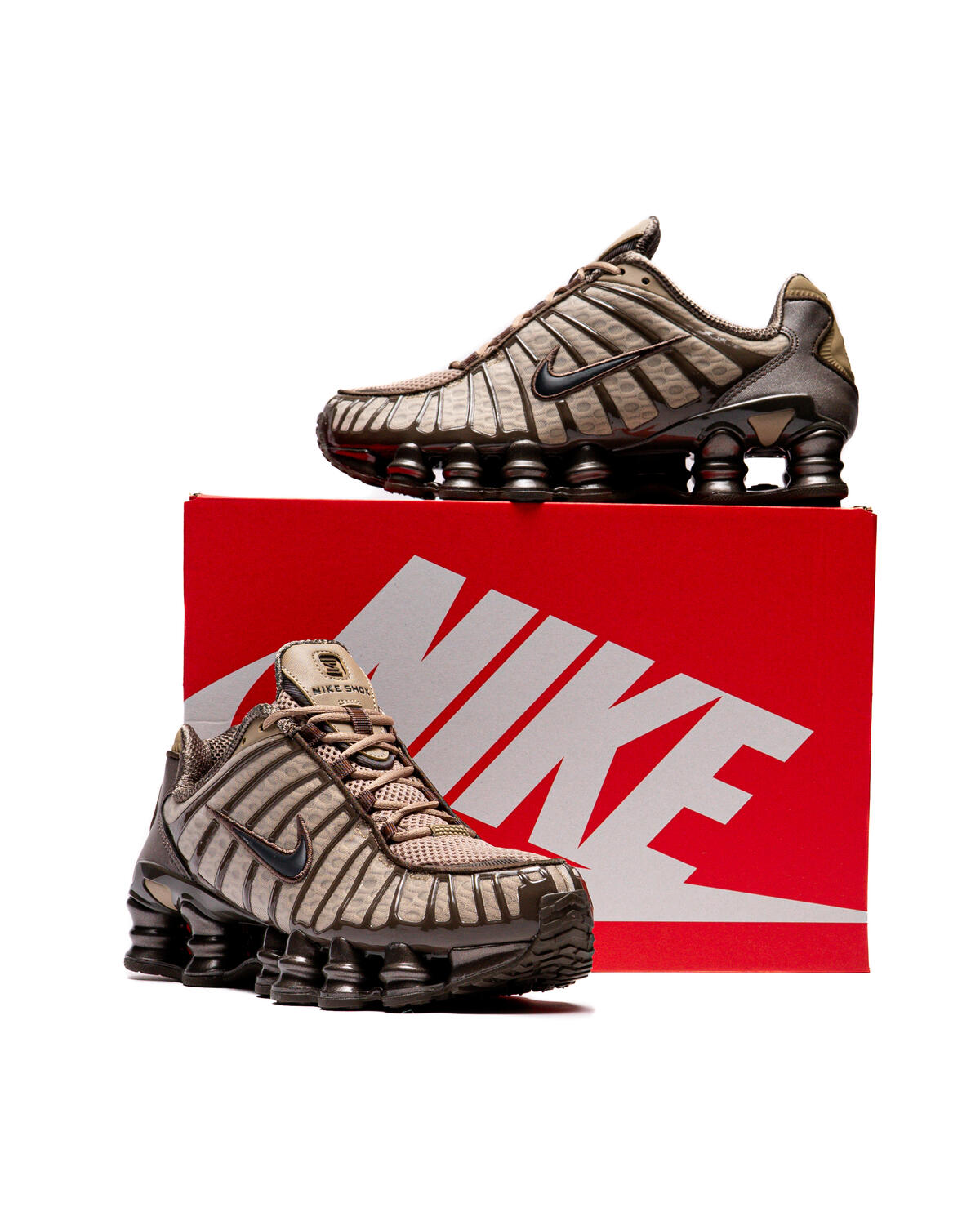 Nike Women's Shox TL Khaki - Image 6