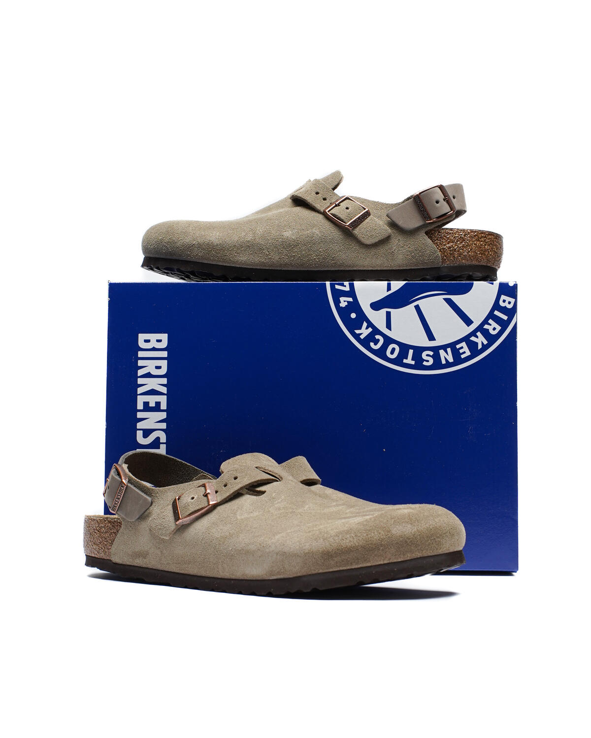 Birkenstock Tokio Suede - Taupe - Image 28