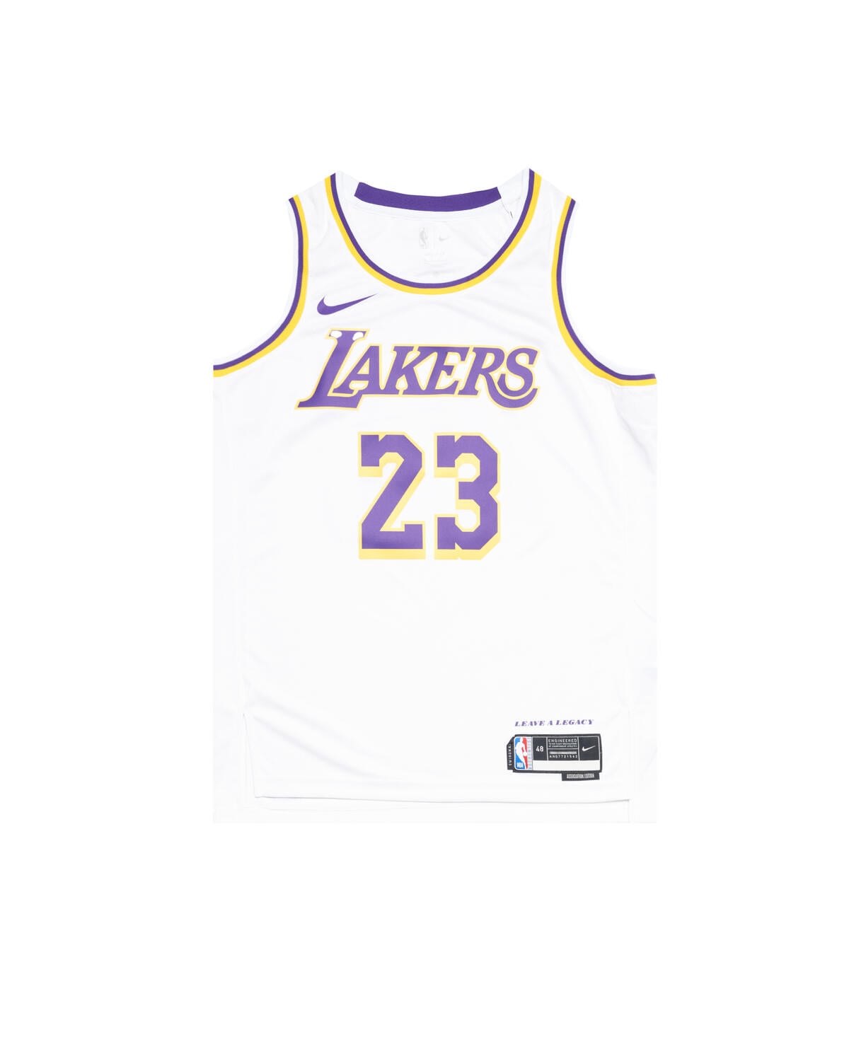 lakers 23 white jersey