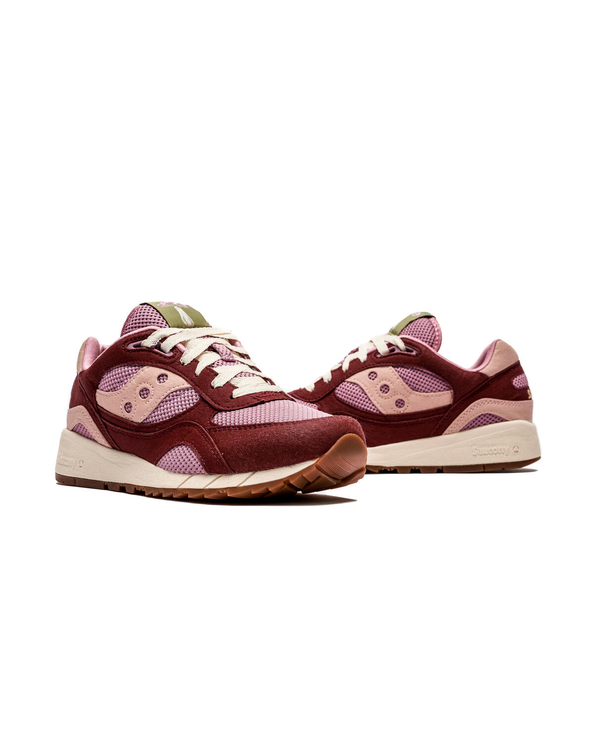 Saucony Men's Shadow 6000 Mushroom Pack - Burgundy - Image 10