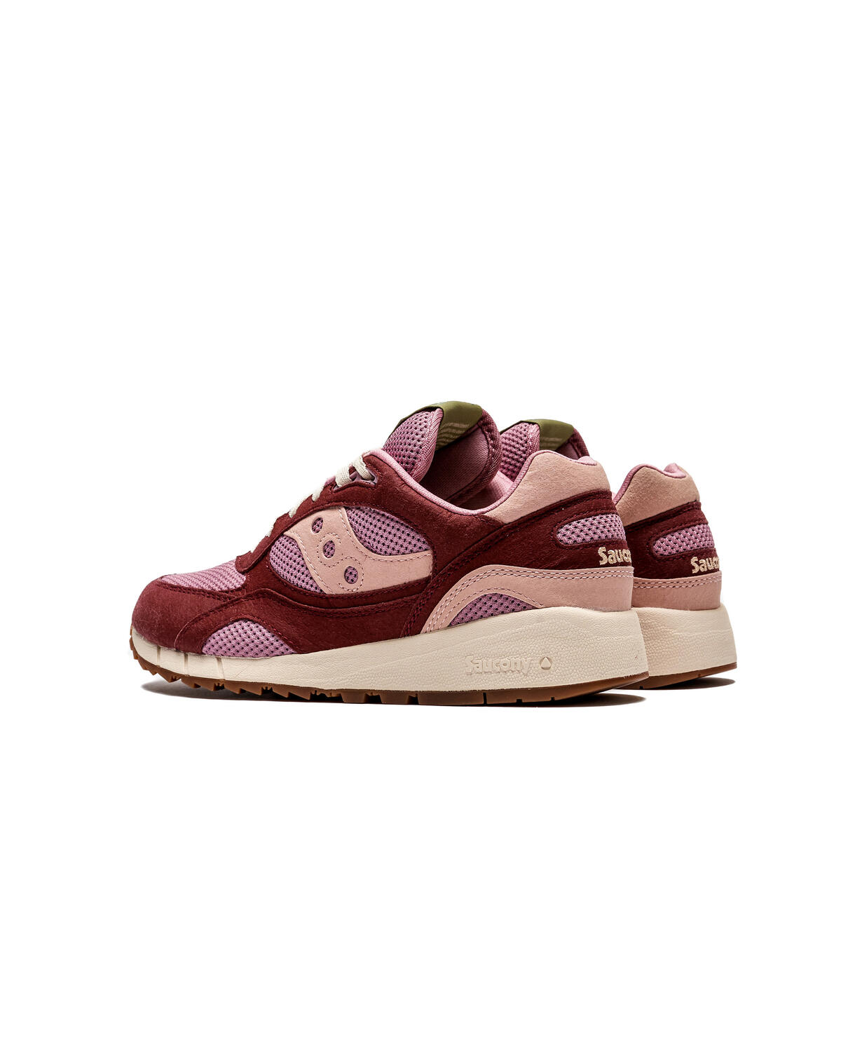 Saucony Men's Shadow 6000 Mushroom Pack - Burgundy - Image 9