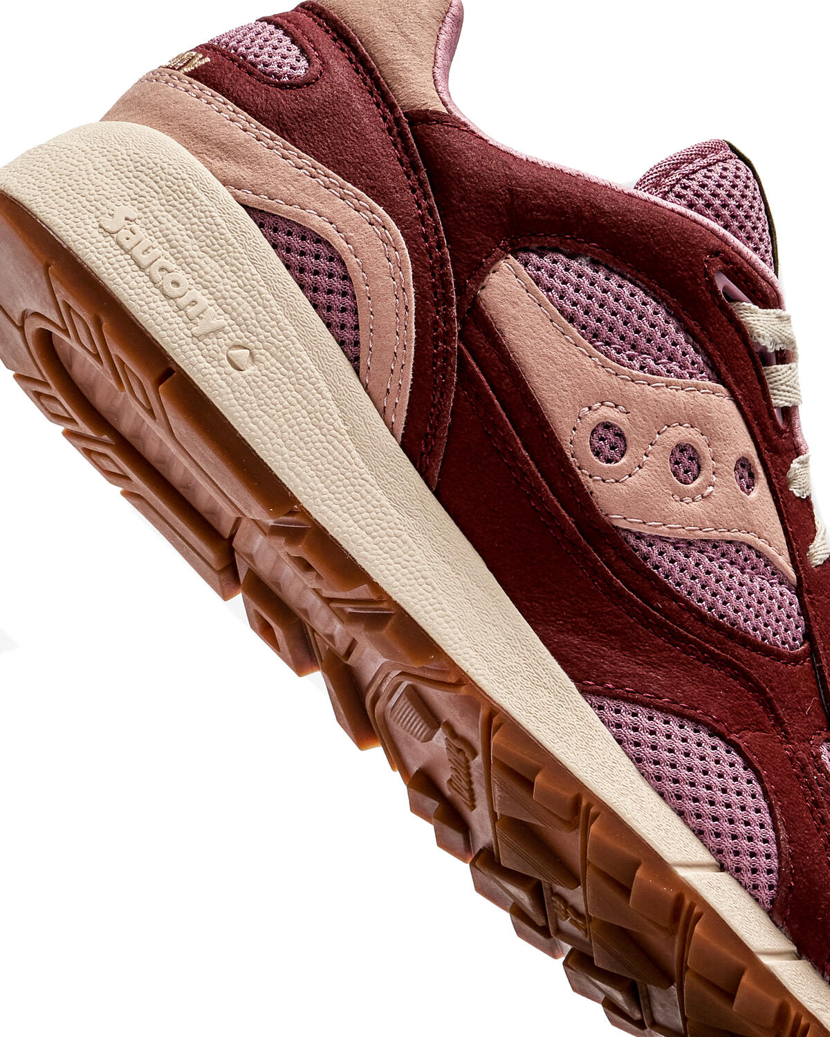 Saucony Men's Shadow 6000 Mushroom Pack - Burgundy - Image 12