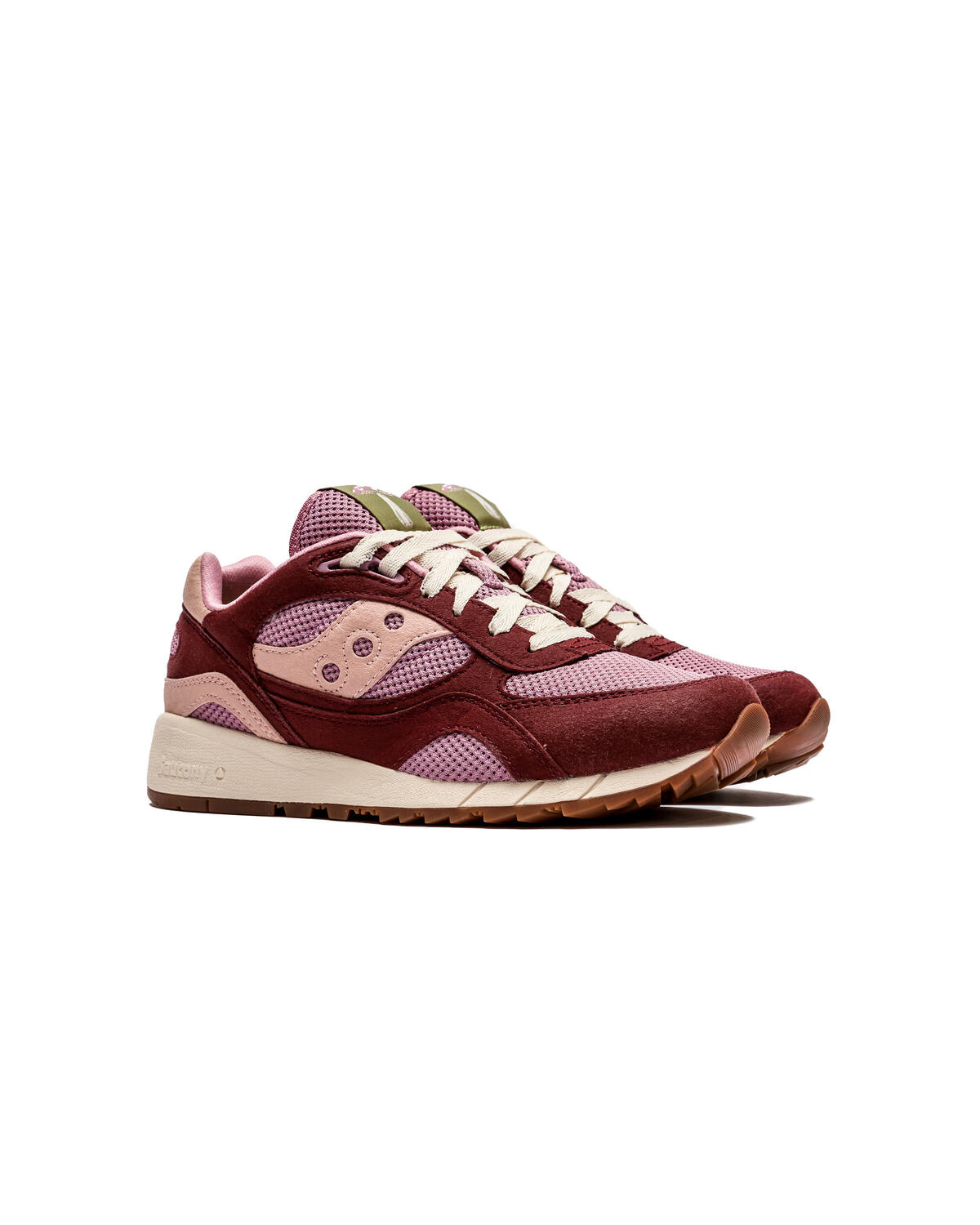 Saucony Men's Shadow 6000 Mushroom Pack - Burgundy - Image 8