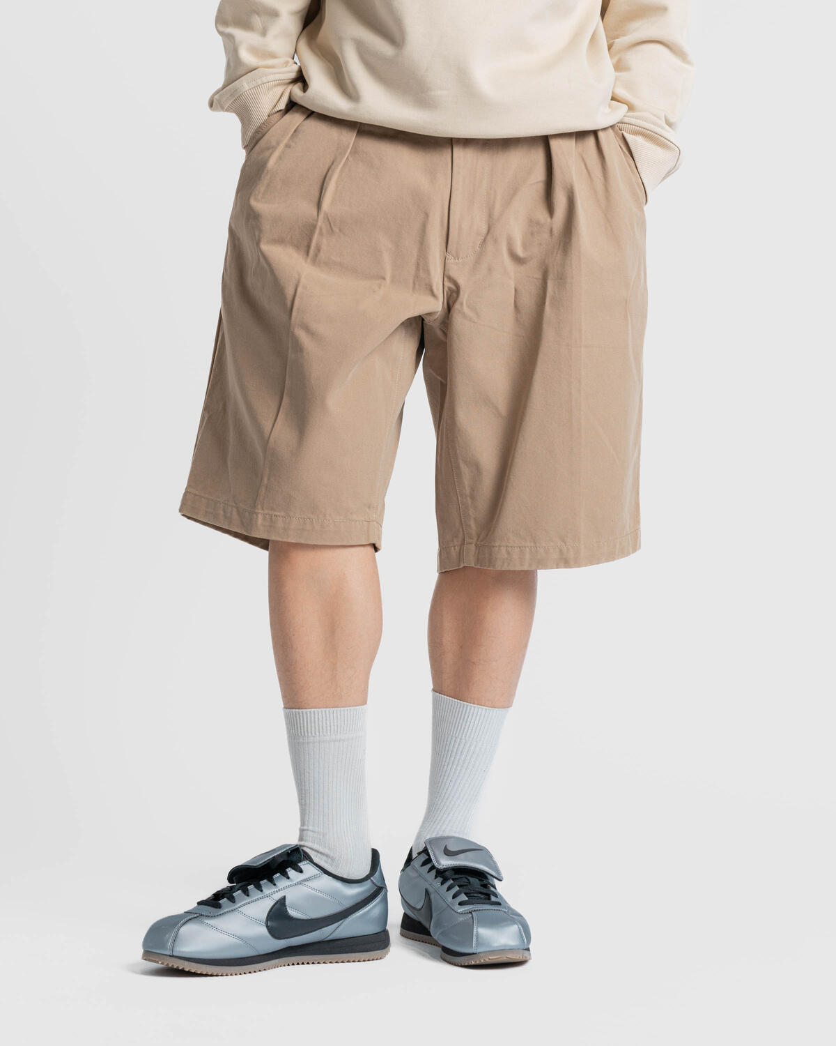 Beamsplus 2 Pleats Shorts Twill - Image 4