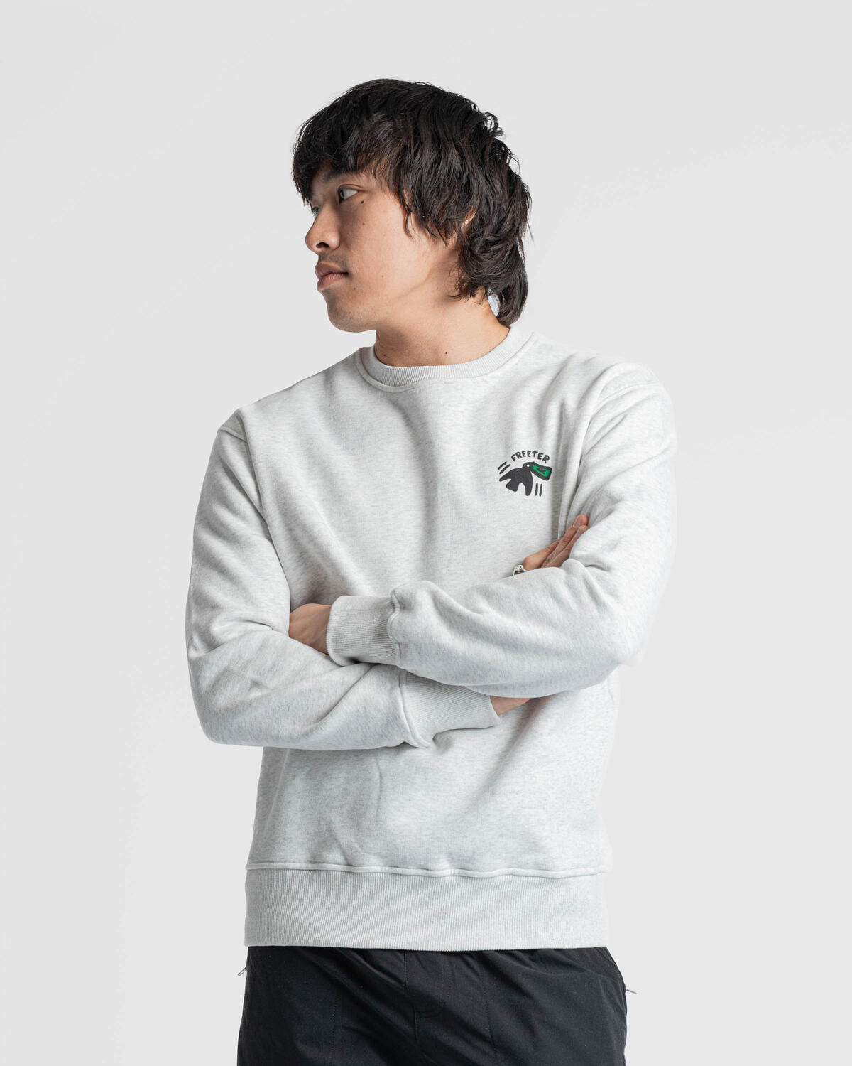 Freeter Studio Yen Tree Crewneck | freeter_ss24_08 | AFEW STORE