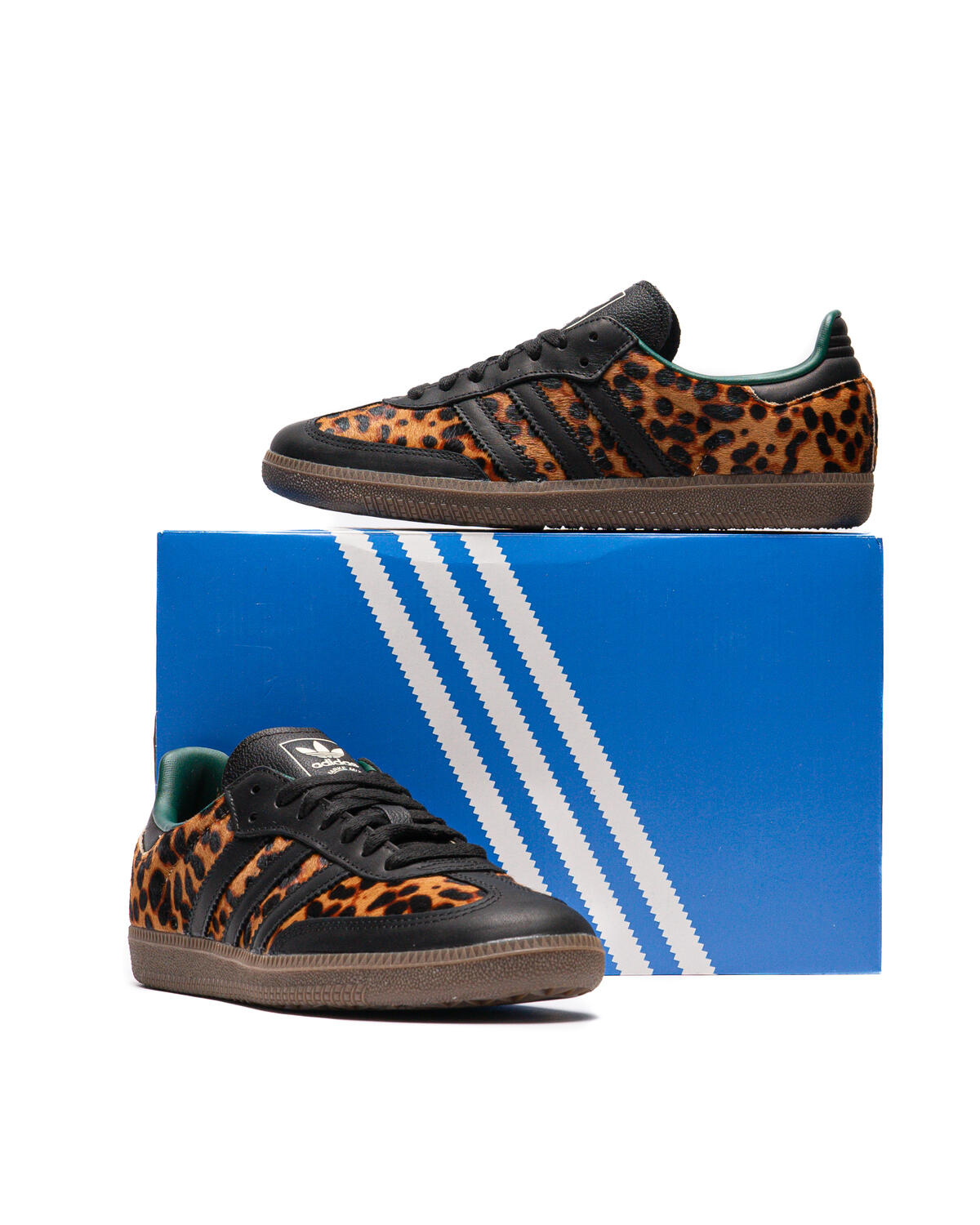 adidas WMNS Samba OG - Core Black / Collegiate Green / Cream White - Image 16