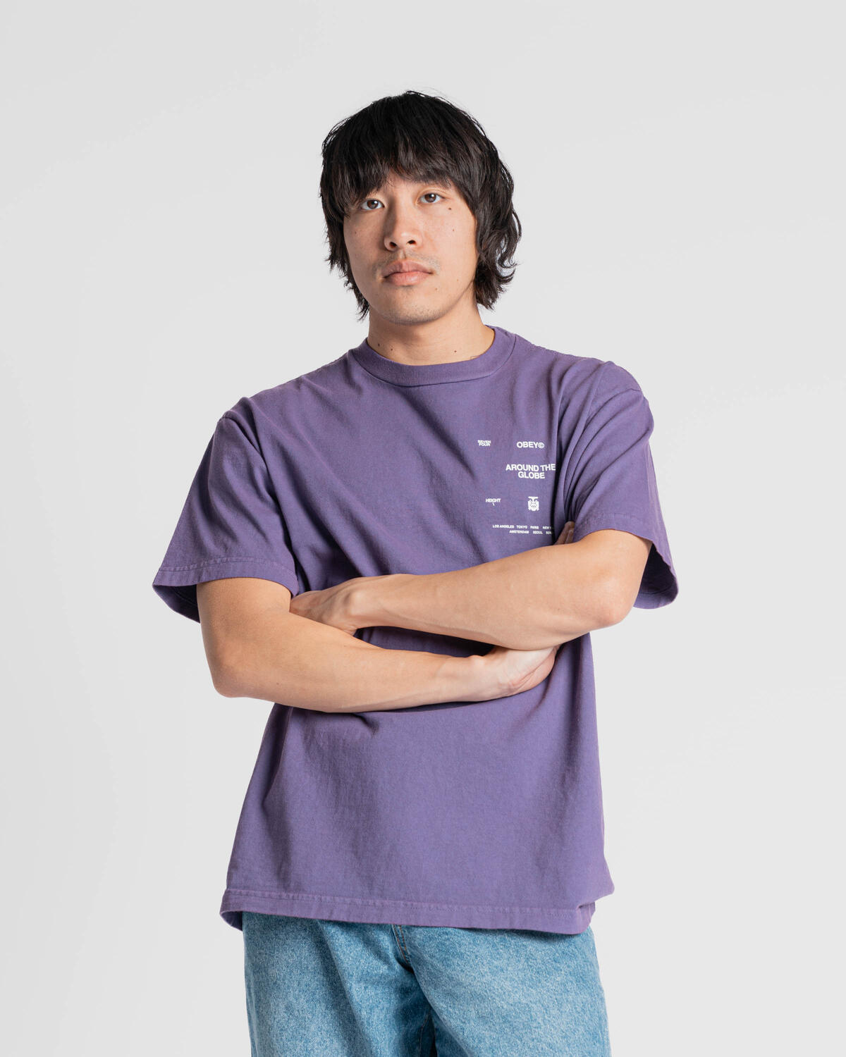 Obey Around The Globe Tee - Image 4