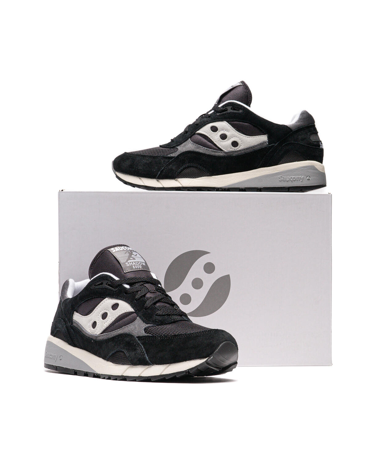 Saucony Shadow 6000 Black Grey Black - Image 9