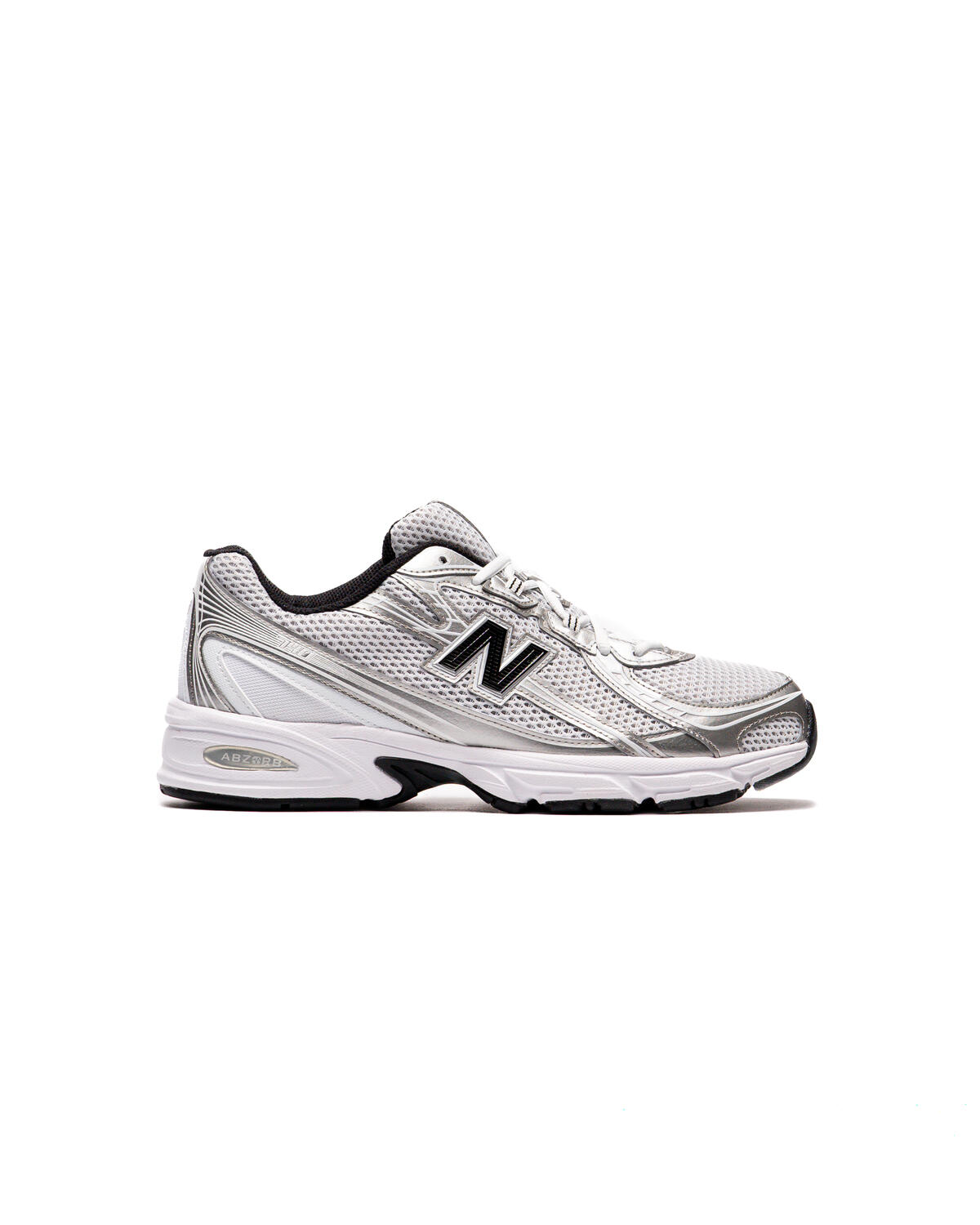 New Balance U740NW2 White Silver Metallic Black - Image 20