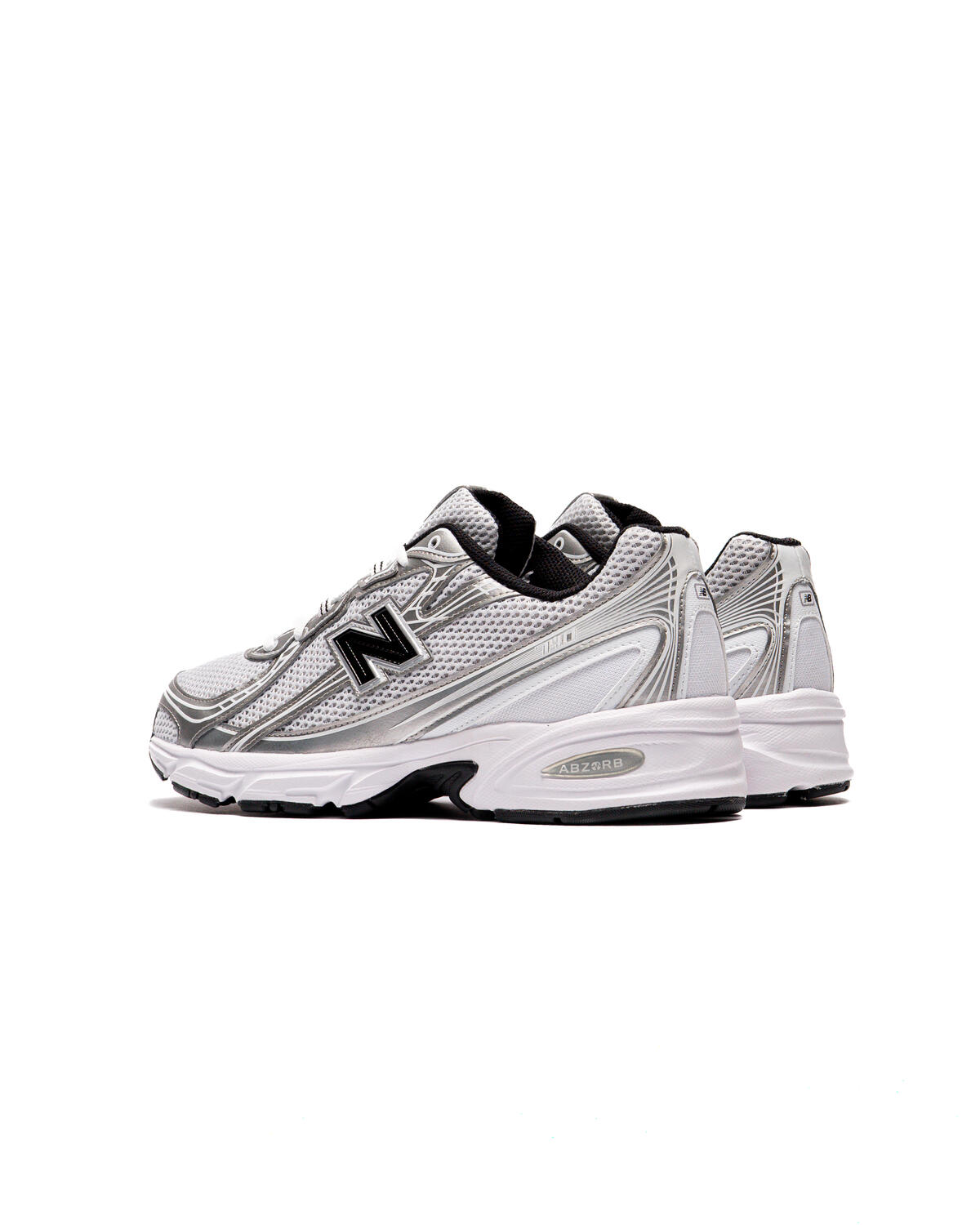 New Balance U740NW2 White Silver Metallic Black - Image 22