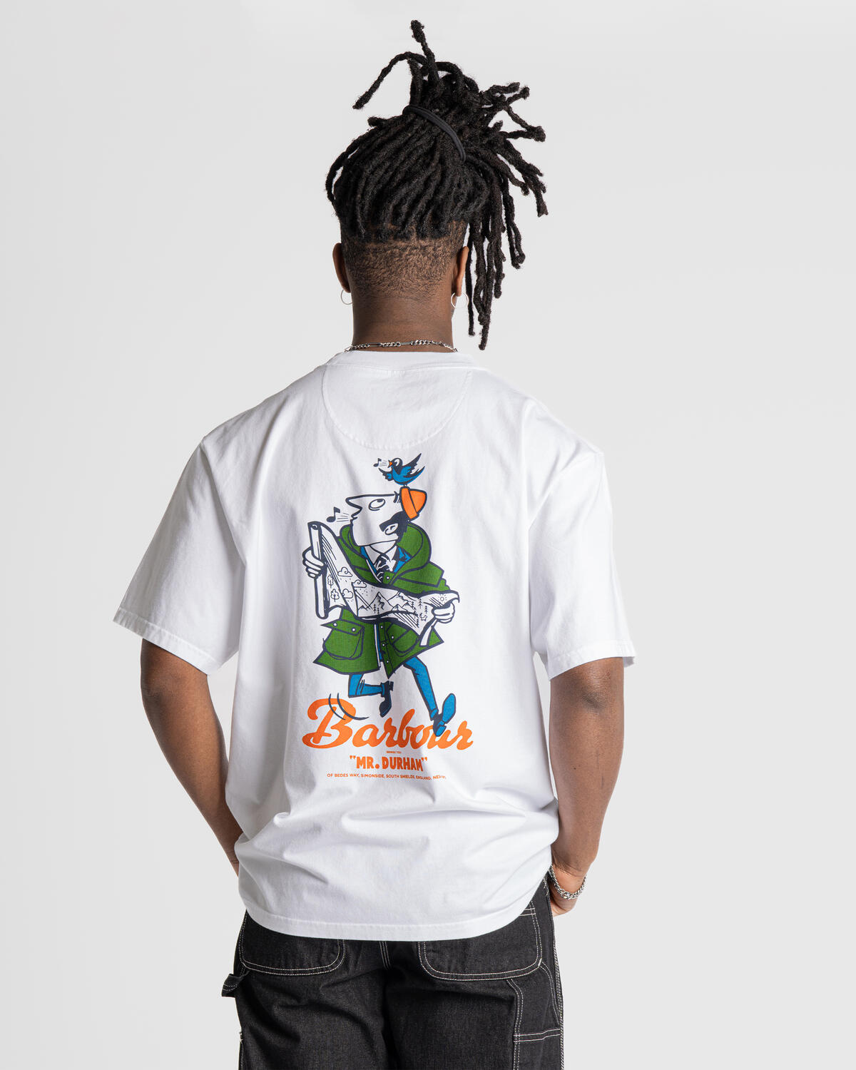 Barbour Regence OS Fit Graphic Tee - Image 6