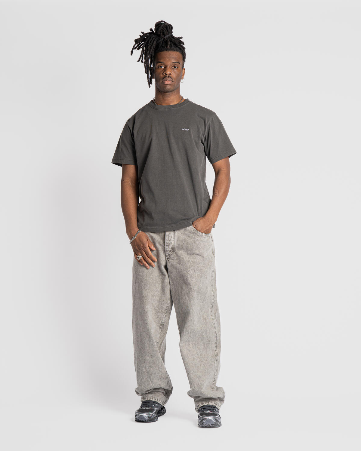 Obey Lowercase Pigment Tee - Image 3