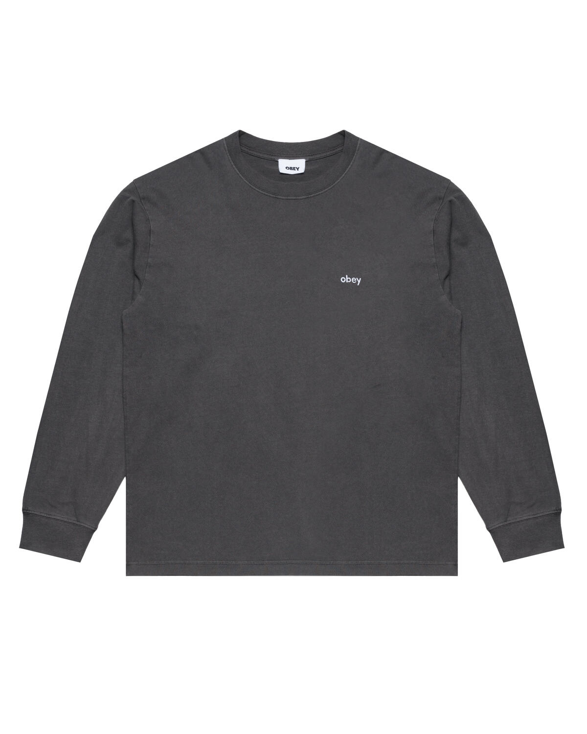 Obey Long Sleeve TEE Black - Image 2