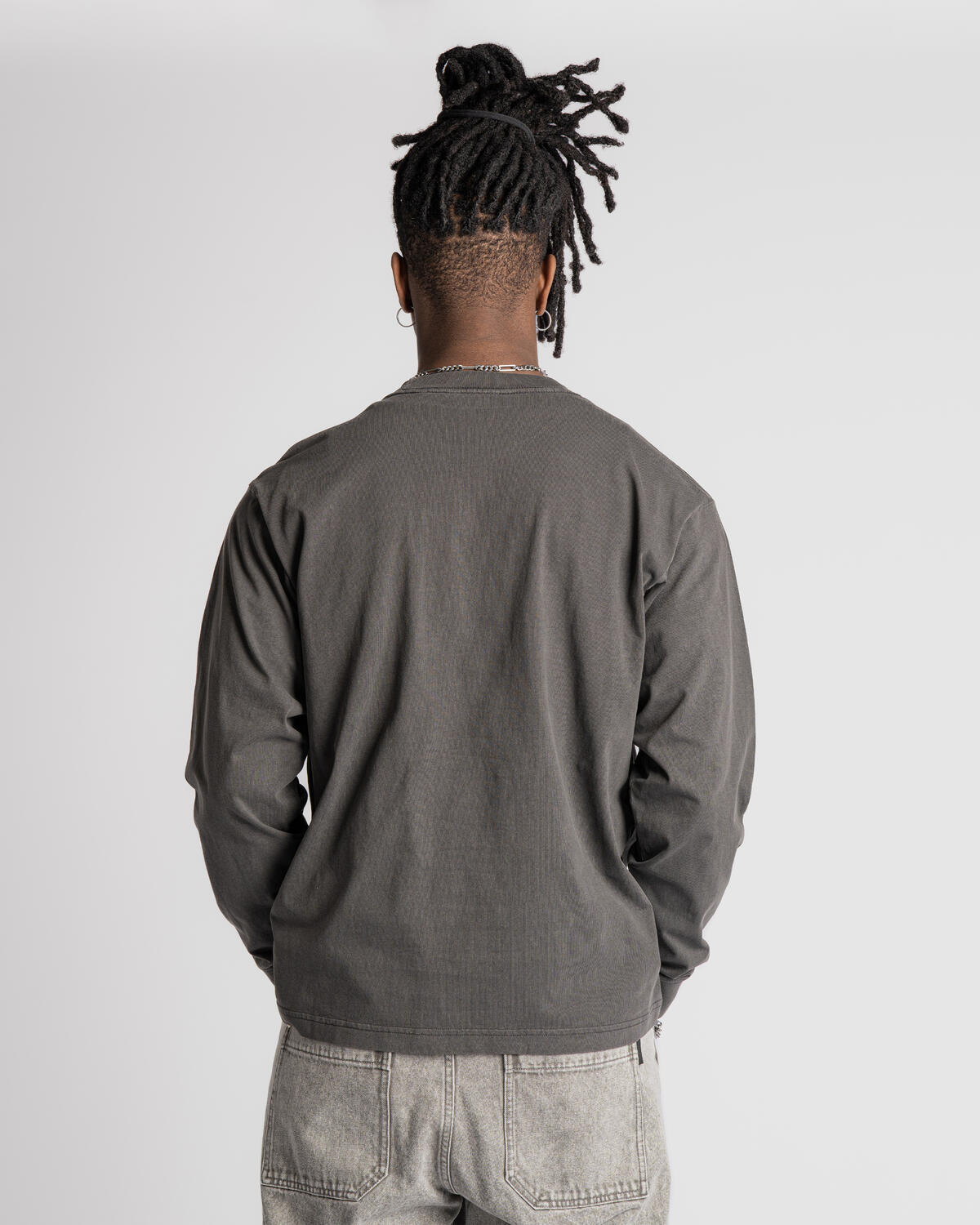 Obey Long Sleeve TEE Black - Image 6