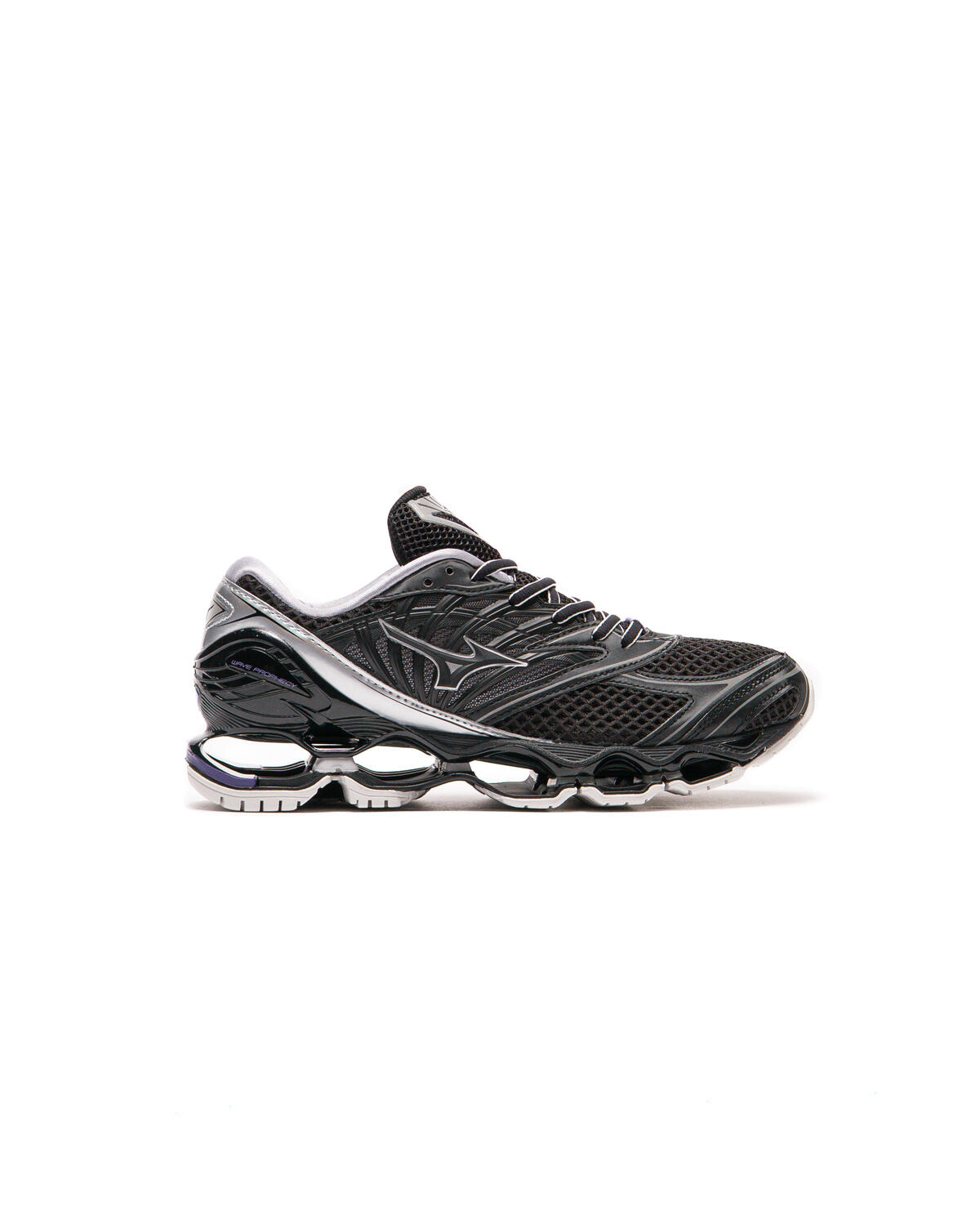 Mizuno Wave Prophecy LS Black / Silver - Purple Haze - Image 15