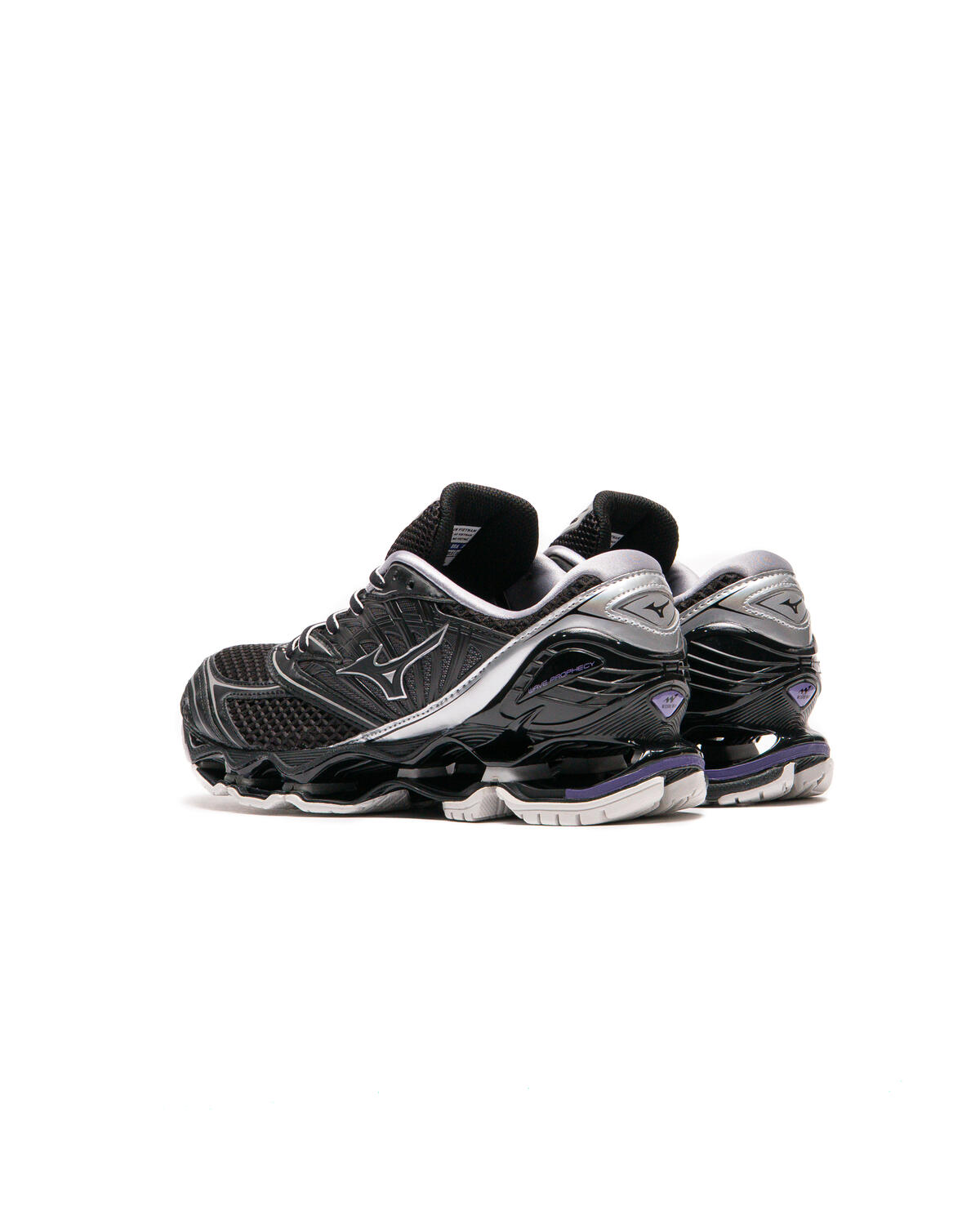 Mizuno Wave Prophecy LS Black / Silver - Purple Haze - Image 17