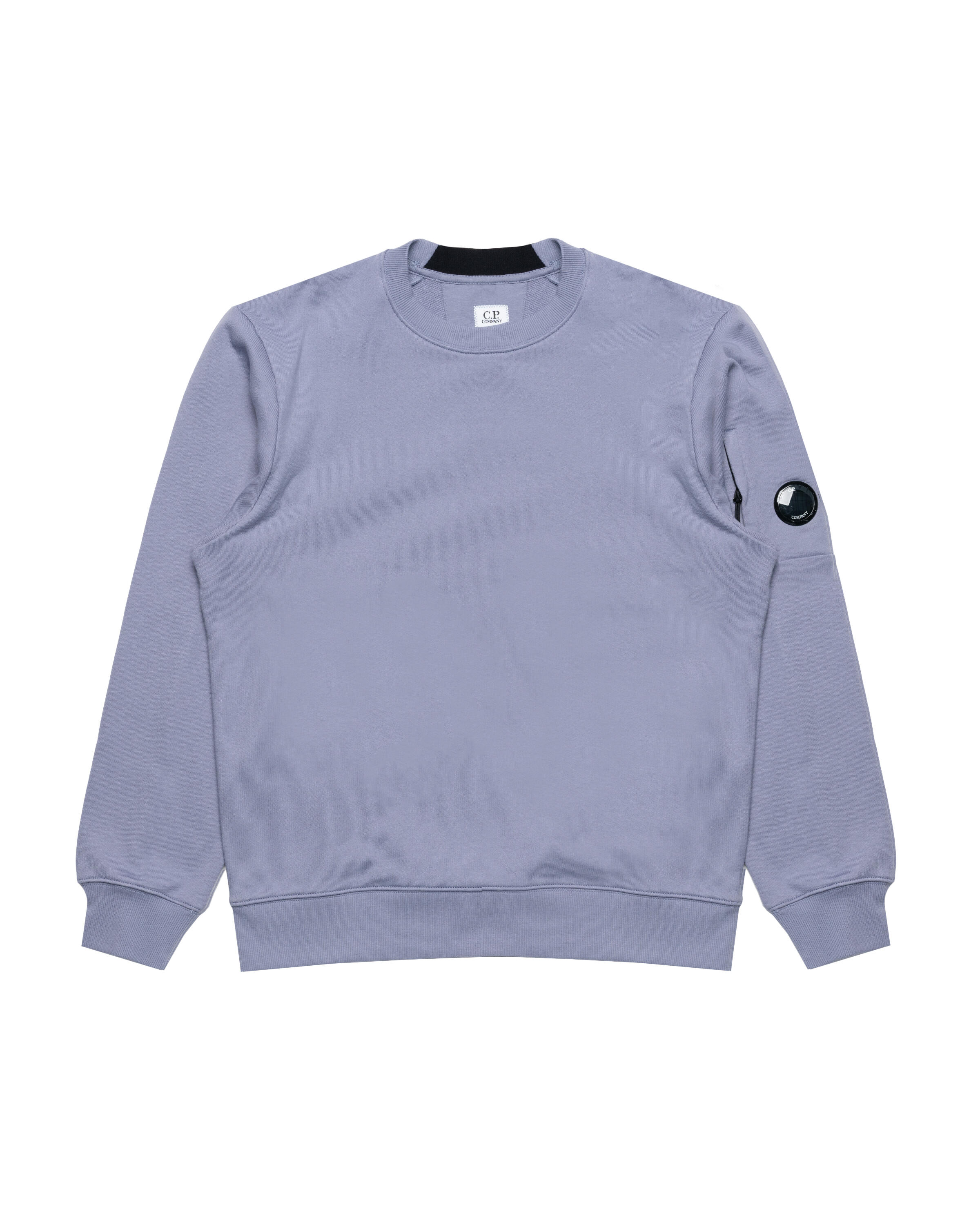 C.P. Company DIAGONAL RAISED FLEECE CREW NECK LENS SWEATSHIRT