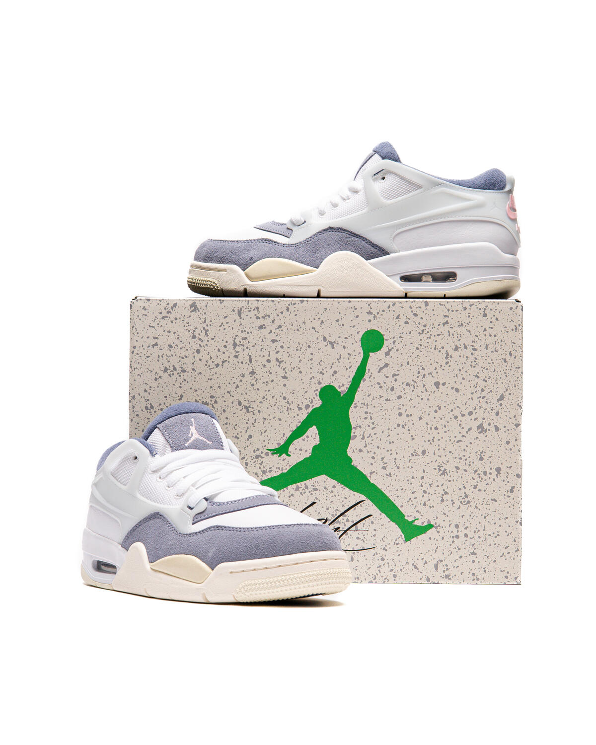 JORDAN BRAND AIR JORDAN 4 RM "MICHAEL JORDAN" WHITE/PRISM PINK/DIFFUSED BLUE - Image 15