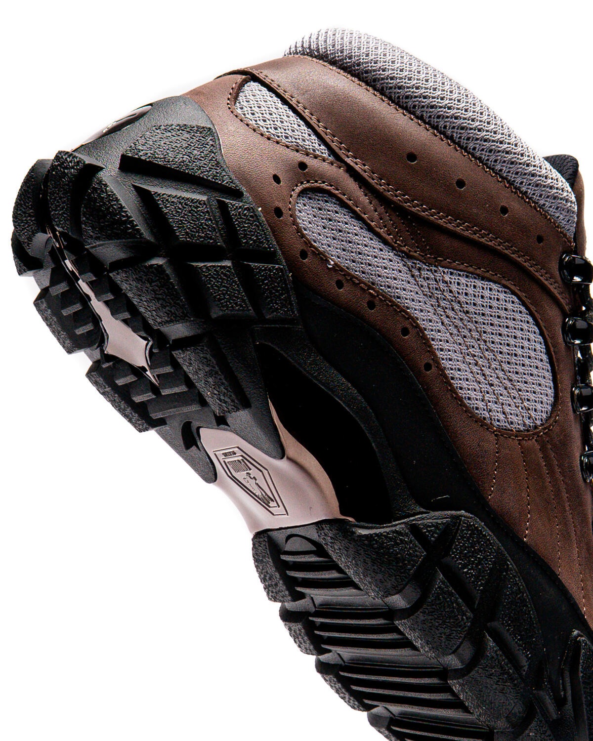 Puma - Skepta SKope Forever Mid Sneakers - (Dark Chocolate/Silver) - Image 7