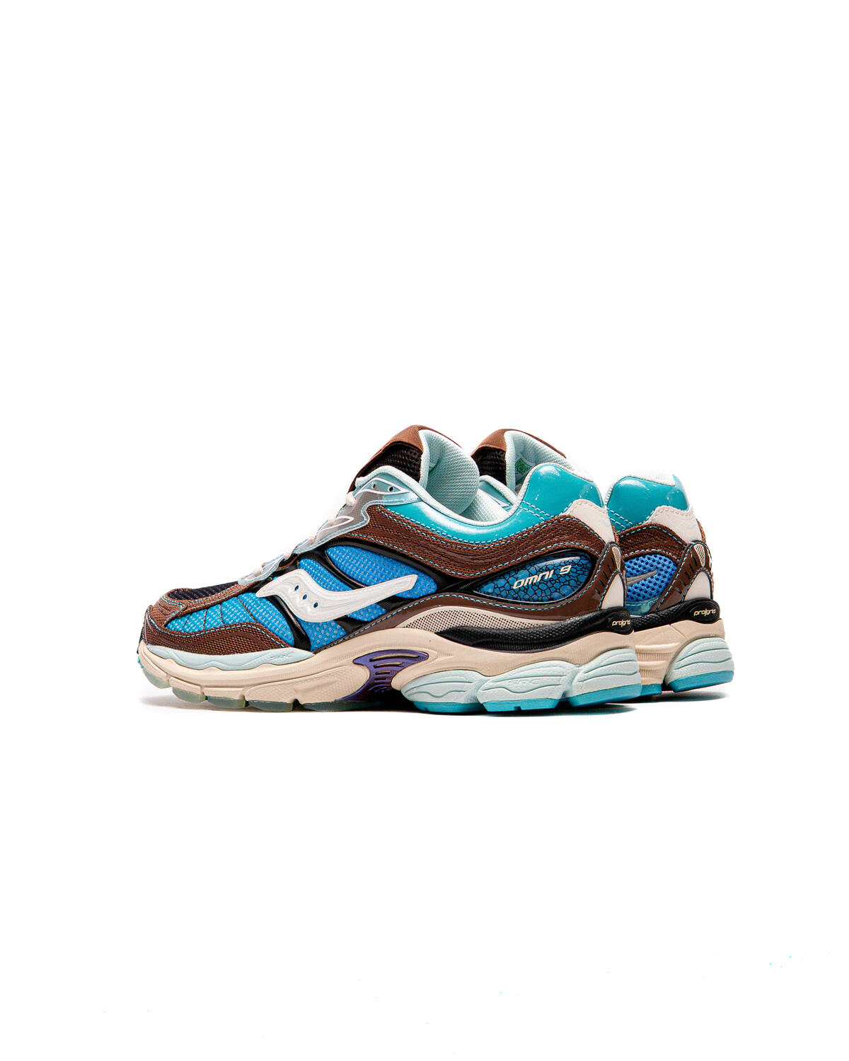 Saucony X FOOT Patrol OMNI 9 Blue brown S70923-1 - Image 14