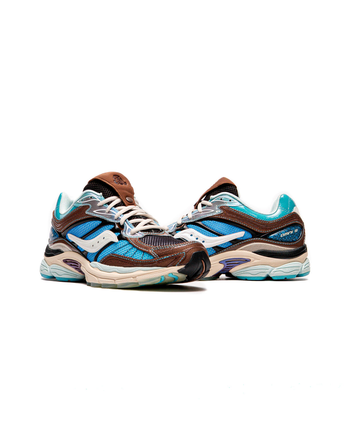 Saucony X FOOT Patrol OMNI 9 Blue brown S70923-1 - Image 15
