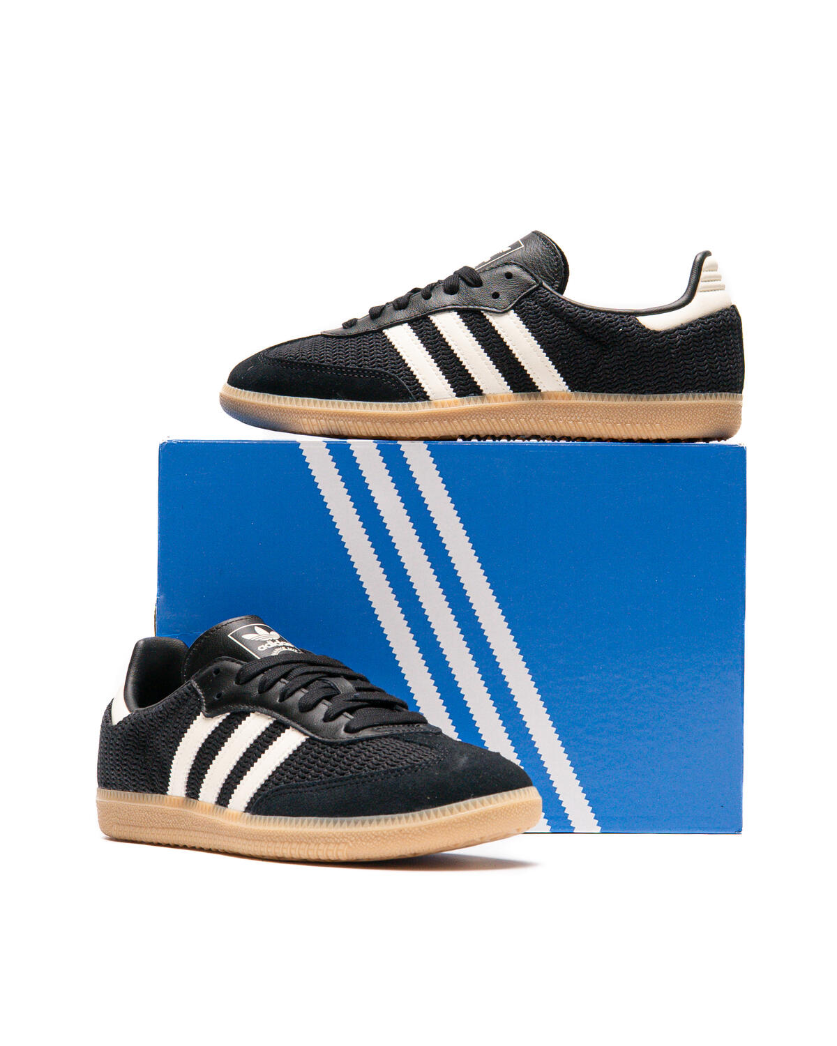 Adidas Kids (Grade School) Samba OG Core Black/Core Black/Silver Metallic - Image 13