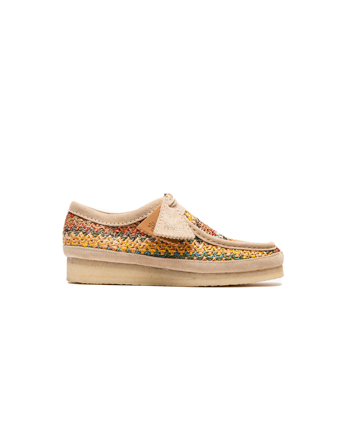 Clarks Originals Womens Wallabee Multi Raffia - Image 6