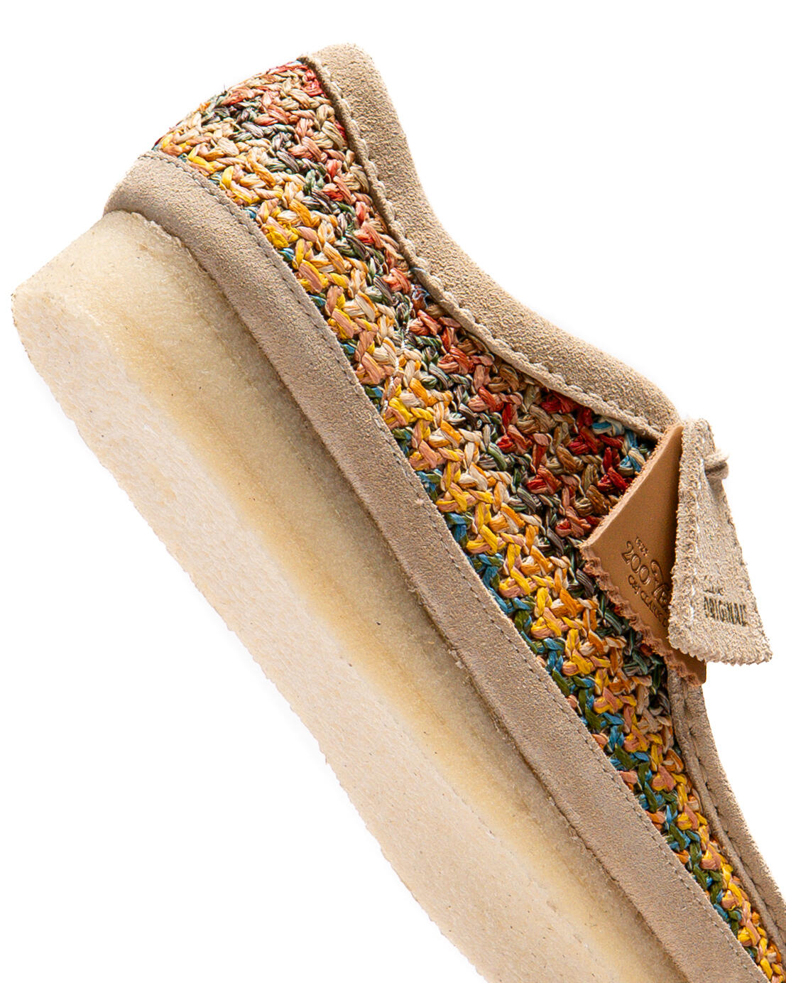 Clarks Originals Womens Wallabee Multi Raffia - Image 11